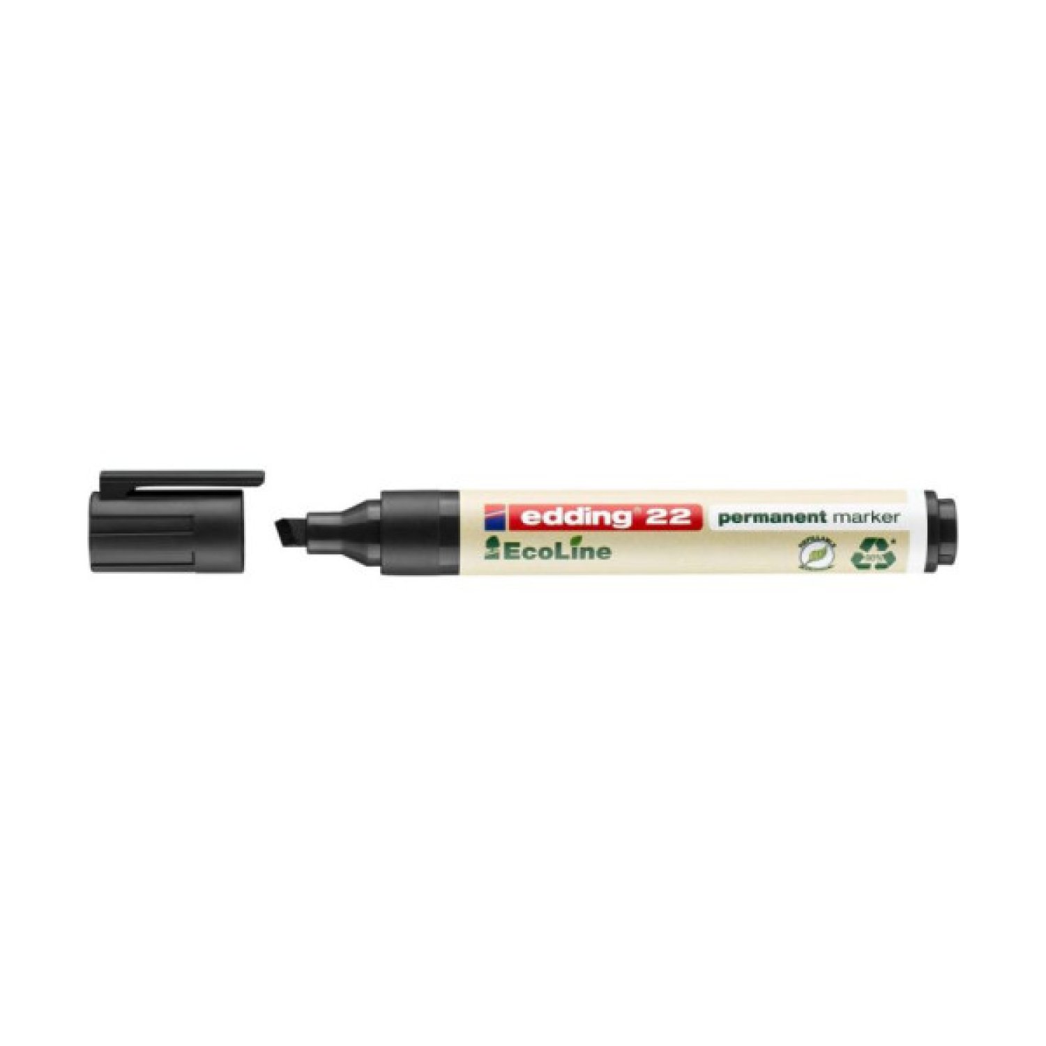 Edding Ecoline 22 · Marcador Permanente · Negro