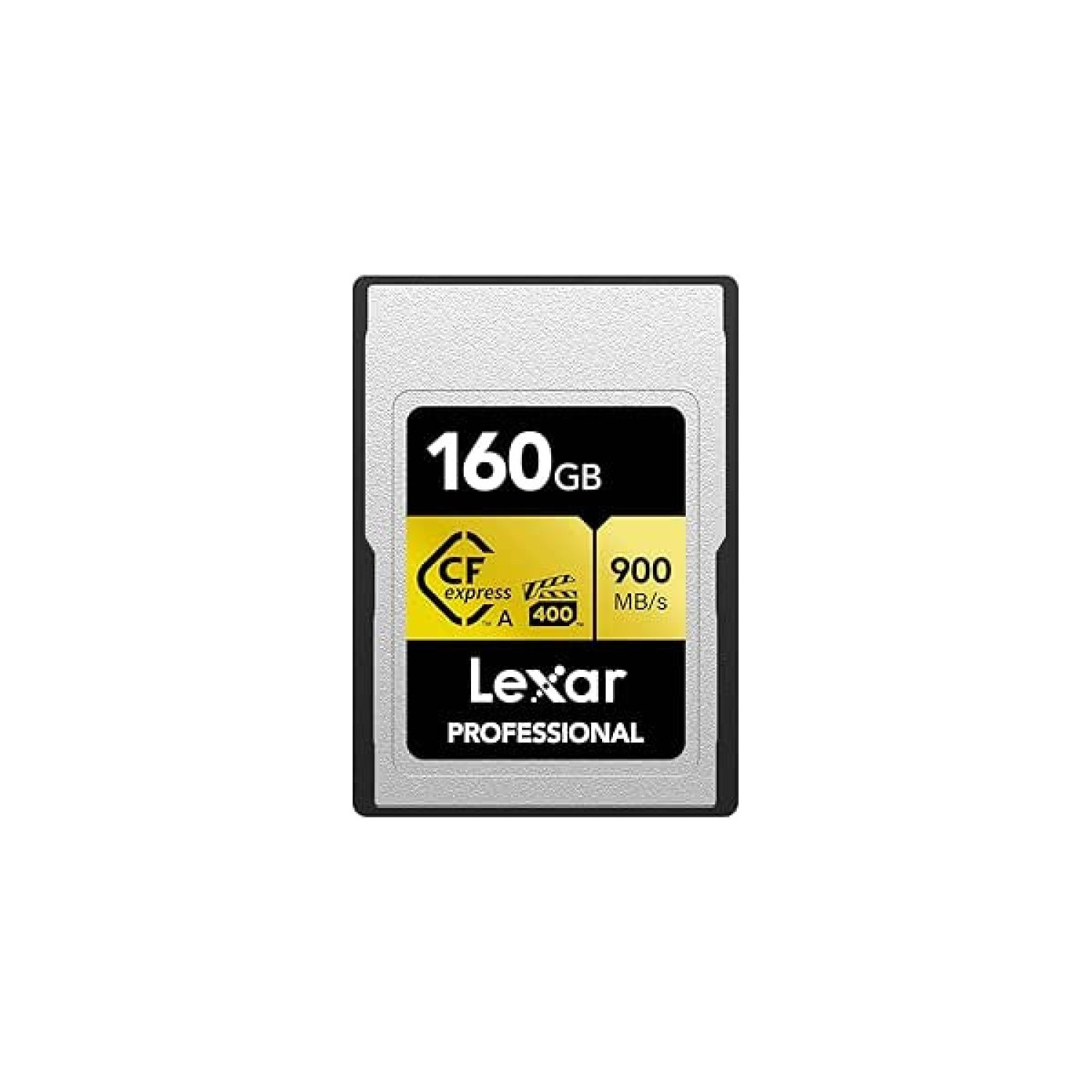 Lexar Professional CFexpress Type A Gold · 160GB · 900MB/s Lectura · 800MB/s Escritura