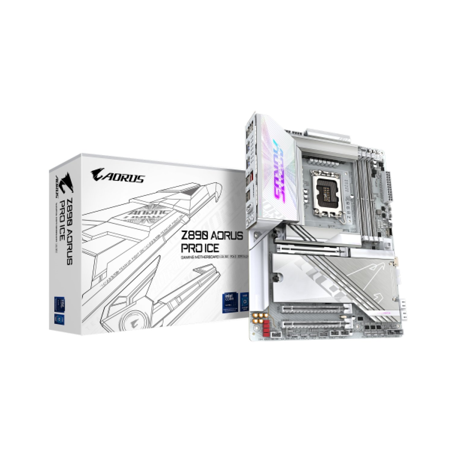 Gigabyte Z890 AORUS Pro Ice · Placa Base Intel · Socket 1851 · 4 DDR5