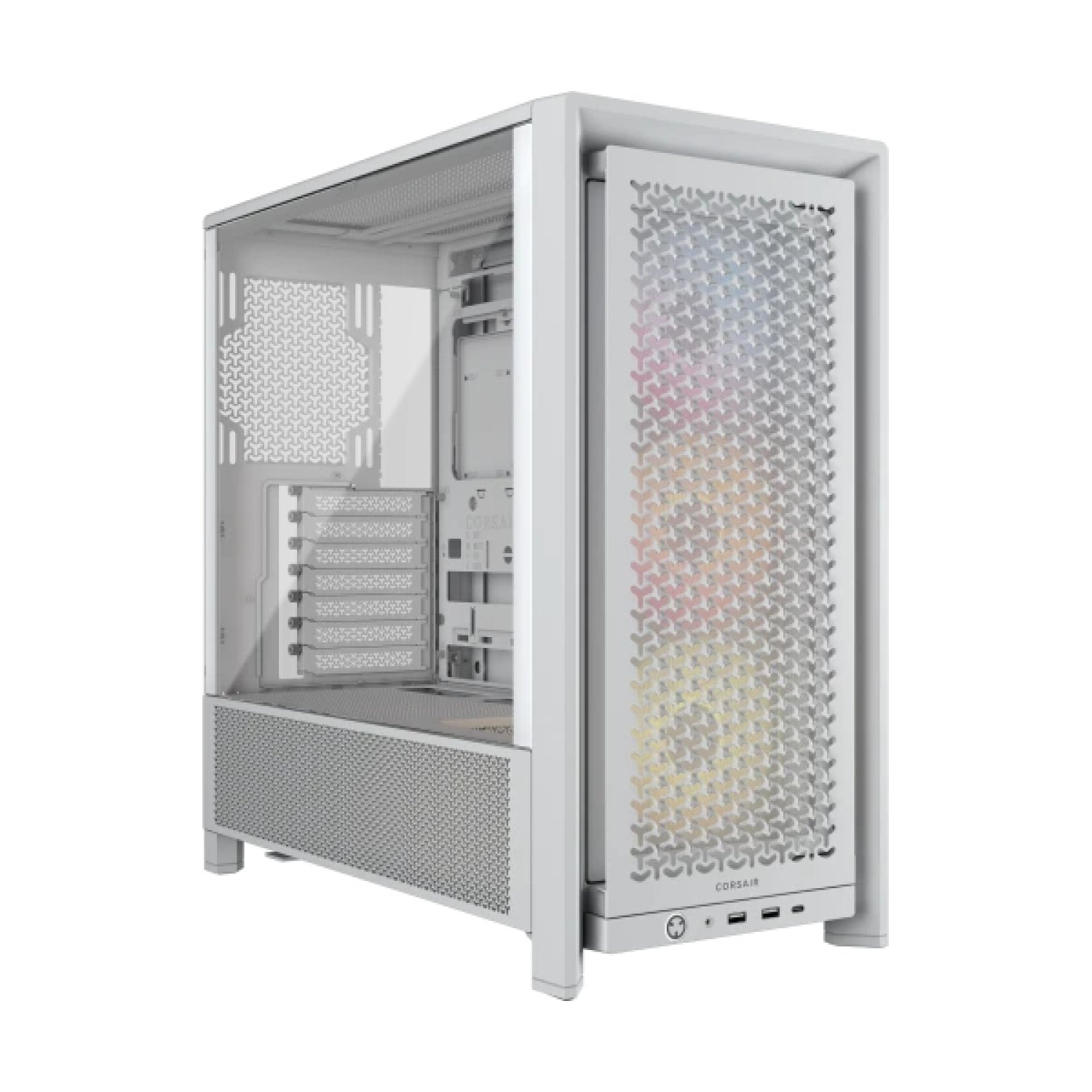 Corsair Frame 4000D Airflow · Mid Tower · ARGB · Blanco