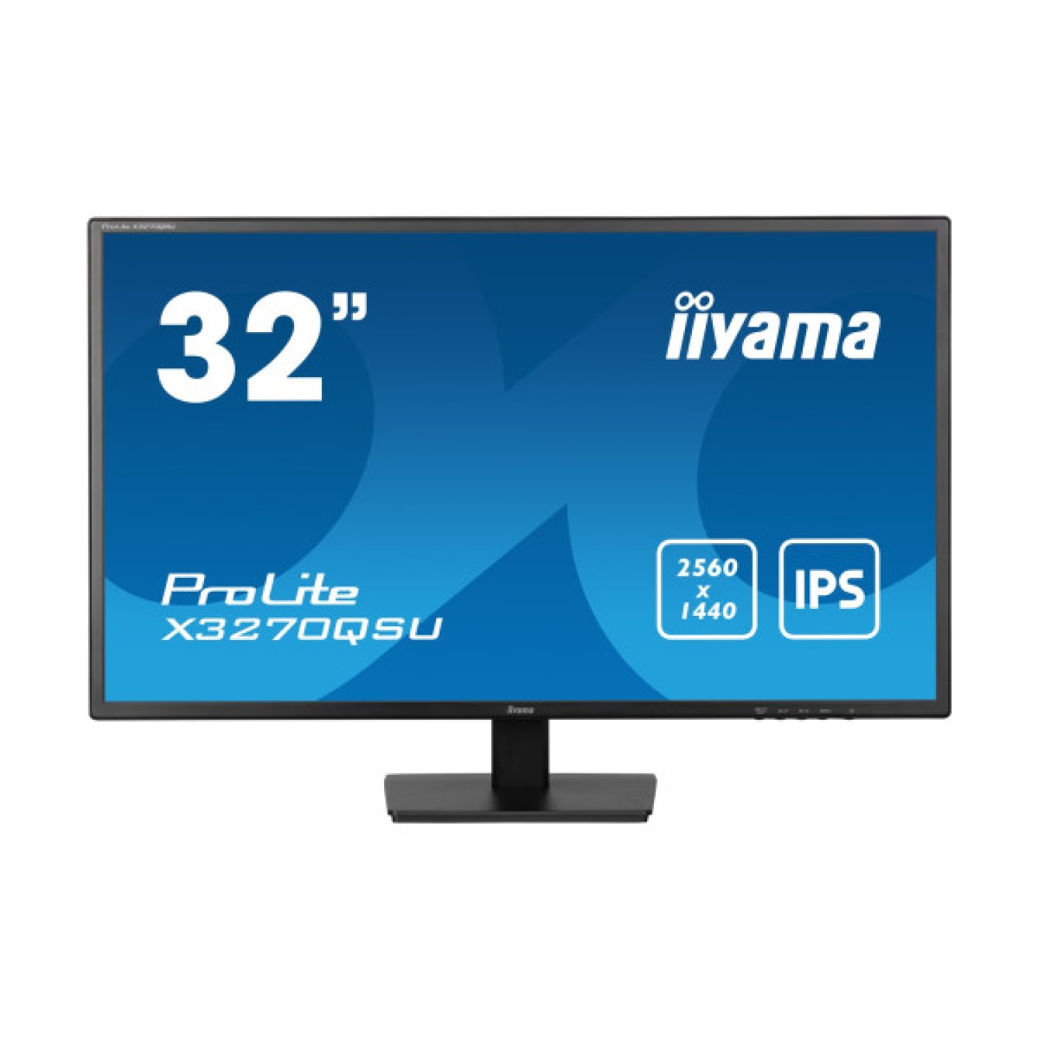 Iiyama Monitor 32" · Panel IPS · 100Hz · 3ms · HDMI · DisplayPort · Altavoces