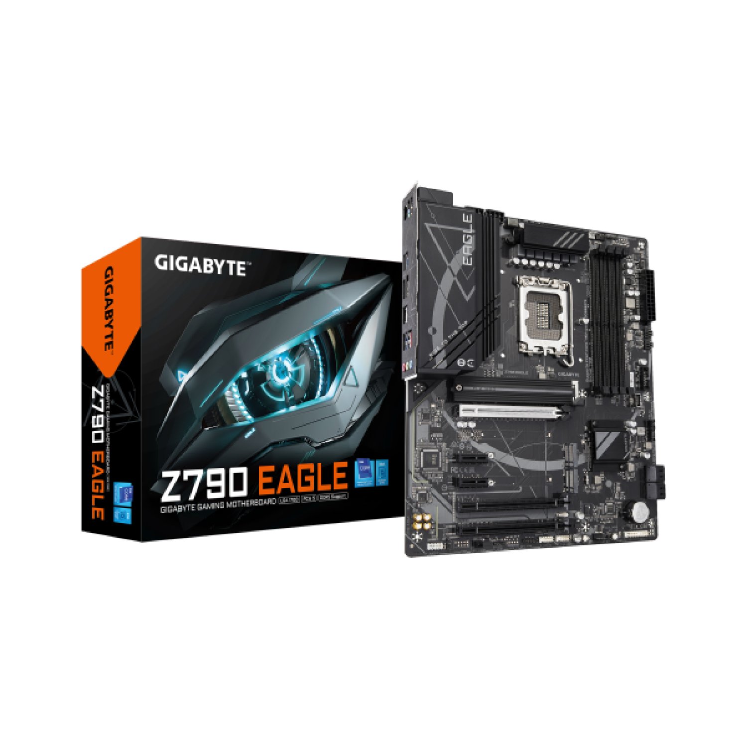 Gigabyte Z790 Eagle · LGA1700 · Intel Core 14ª Gen · DDR5 7600MHz · PCIe 4.0 · LAN 2,5GbE