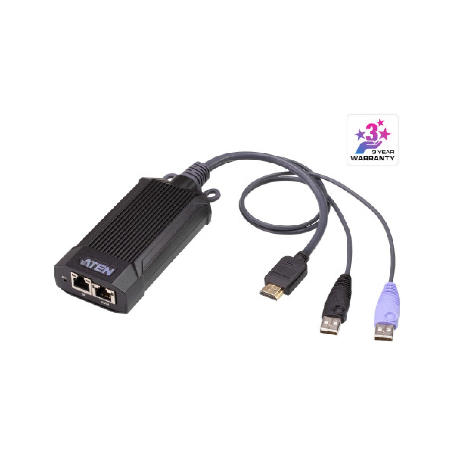 ATEN KG8900T · Interruptor KVM · Negro/Púrpura