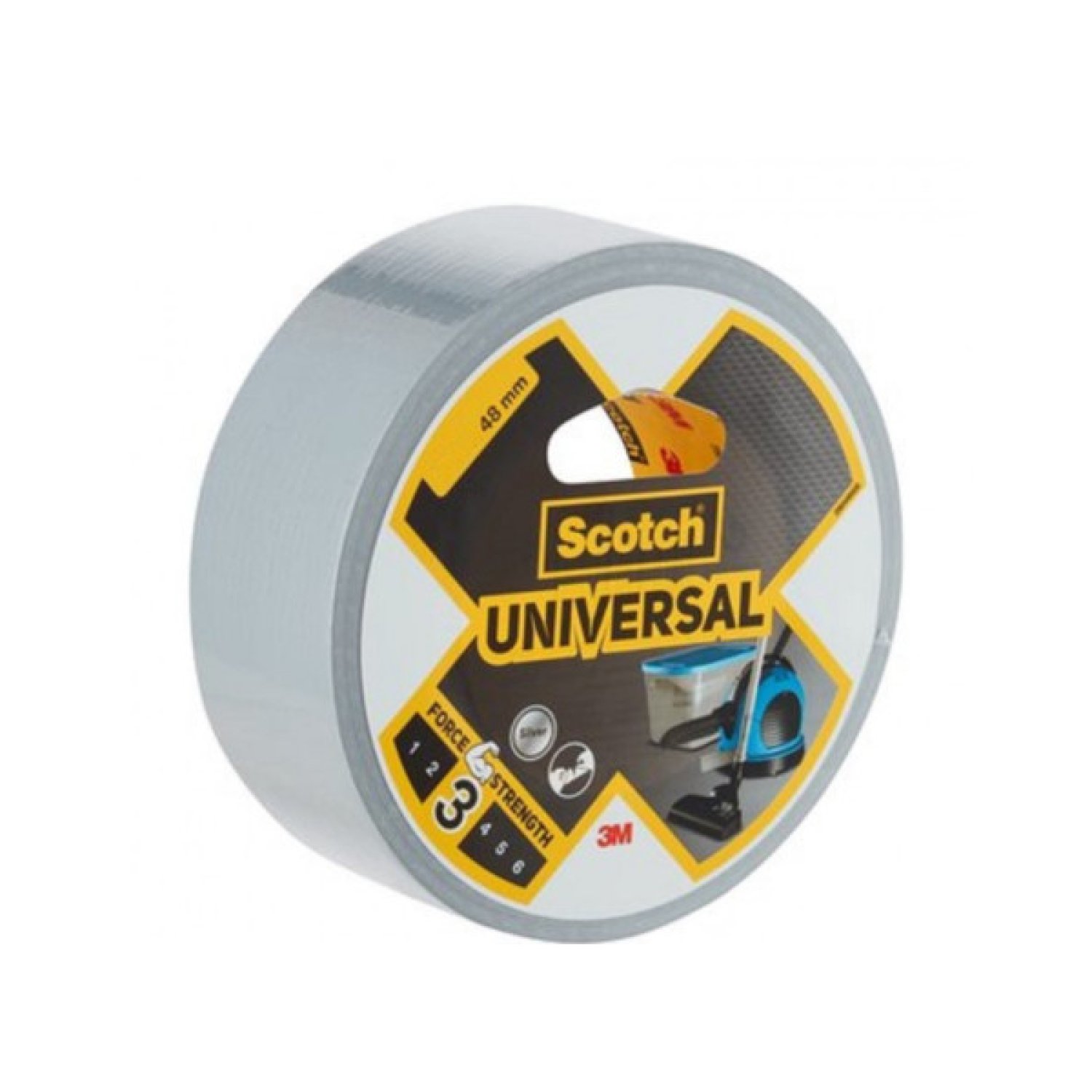Scotch · Cinta Americana · 48mm x 25m · Plata Universal