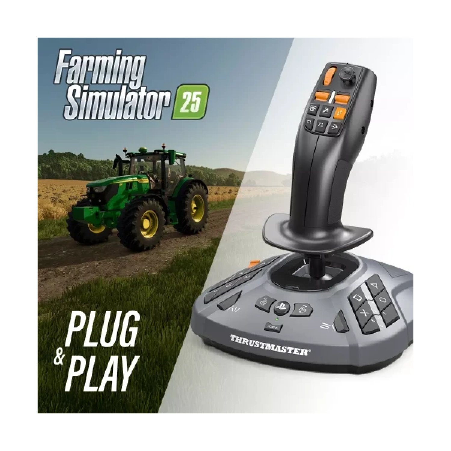 Thrustmaster SimTask Farming Stick · Joystick para Farming · PS5 · PC