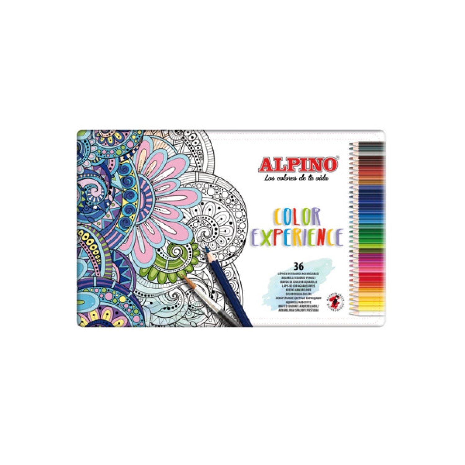 Alpino · Lápices de Color · Juego 36 Colores · Multicolor
