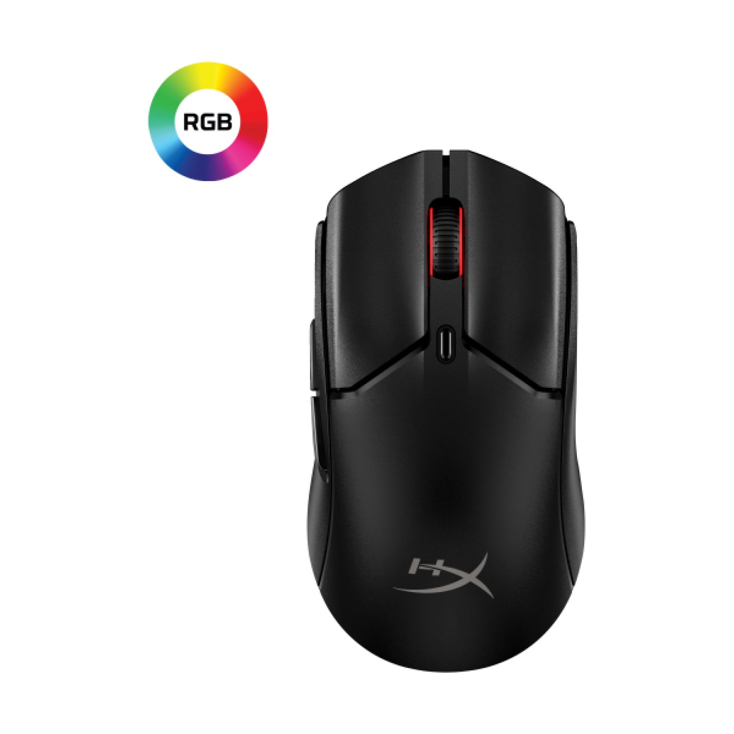 HyperX Pulsefire Haste 2 Mini · Ratón Gaming Inalámbrico · Negro
