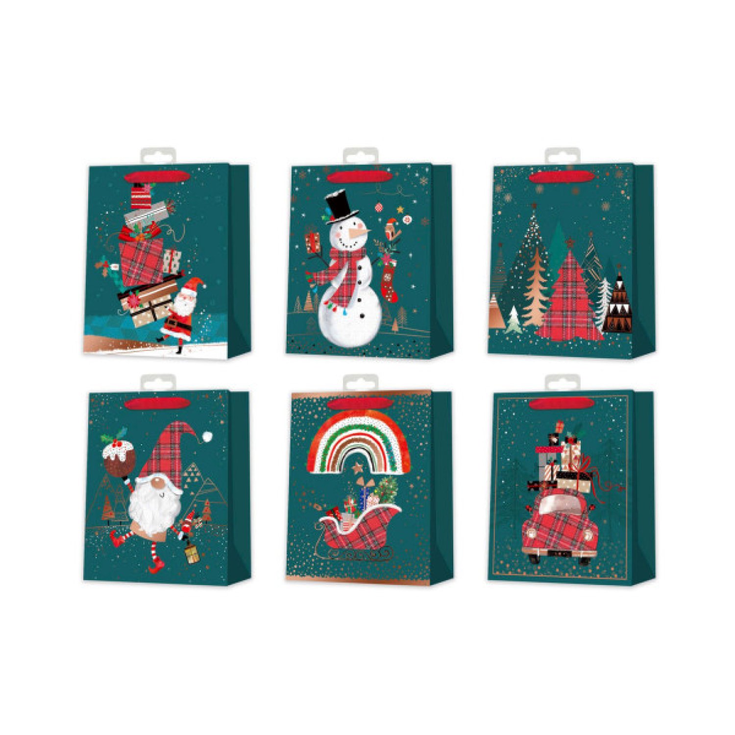 Bismark · Bolsa Navidad Foil · Diseño Navideño · Papel Metalizado