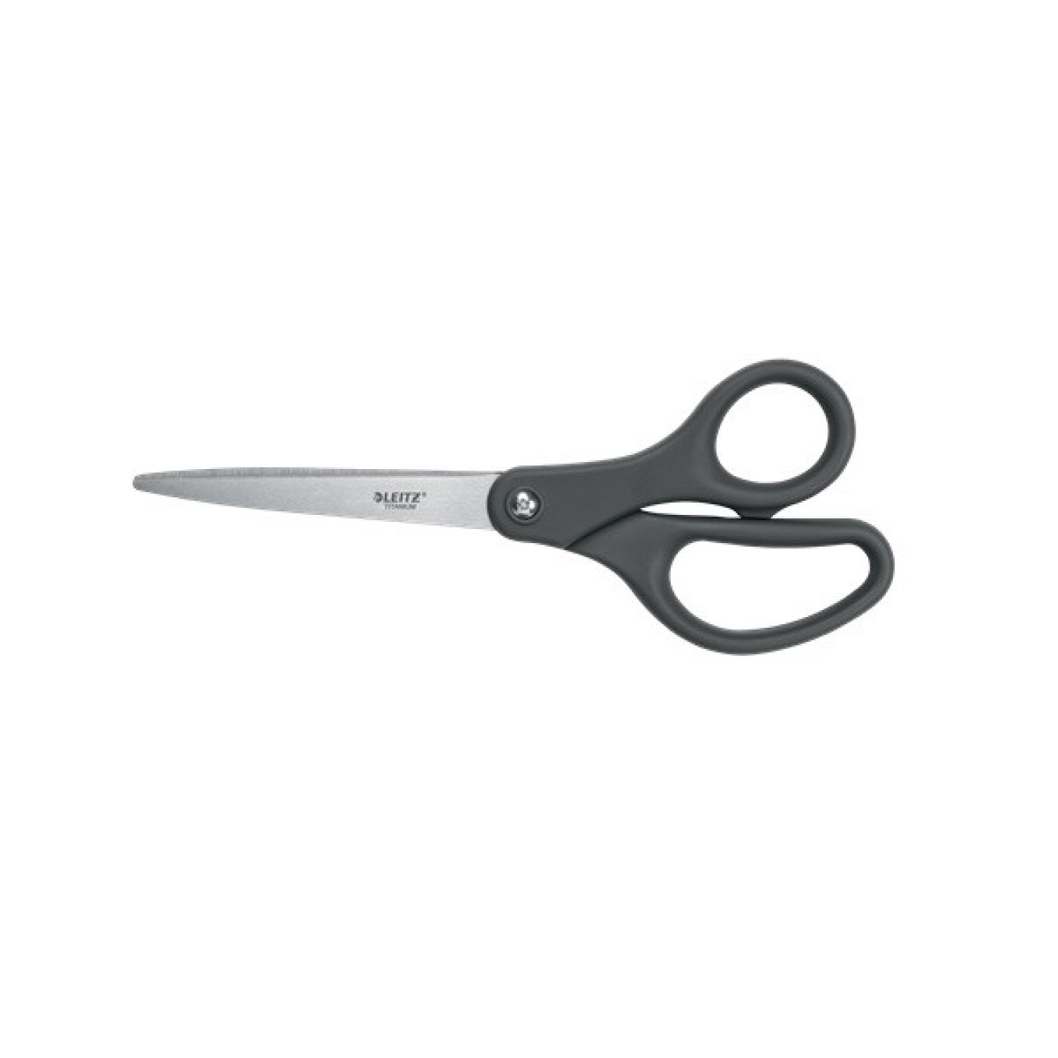 Leitz Tijeras Titanio · 205mm · Gris Oscuro · Corte Precisión