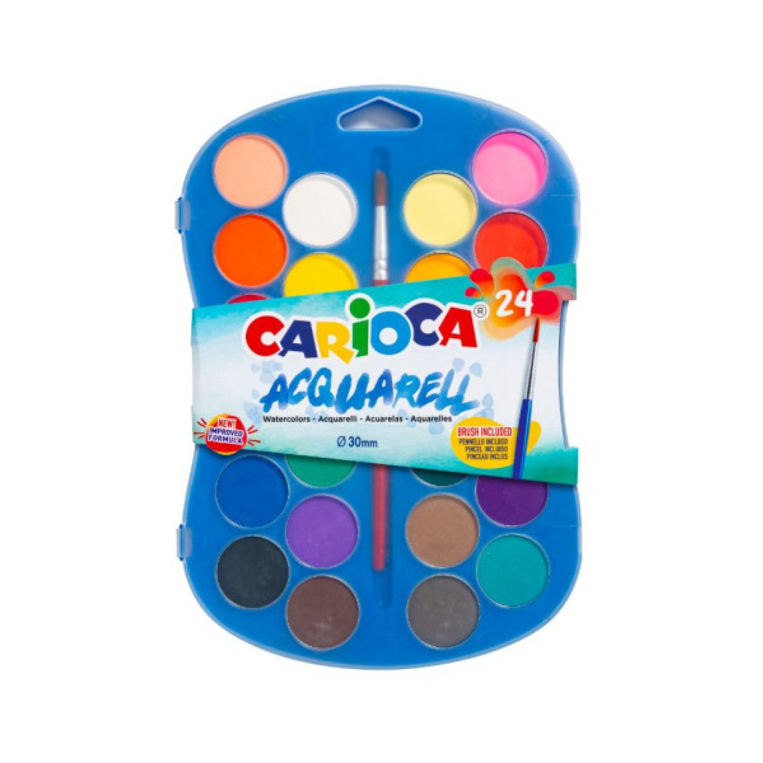 Carioca · Estuche de Acuarelas · 24 Colores
