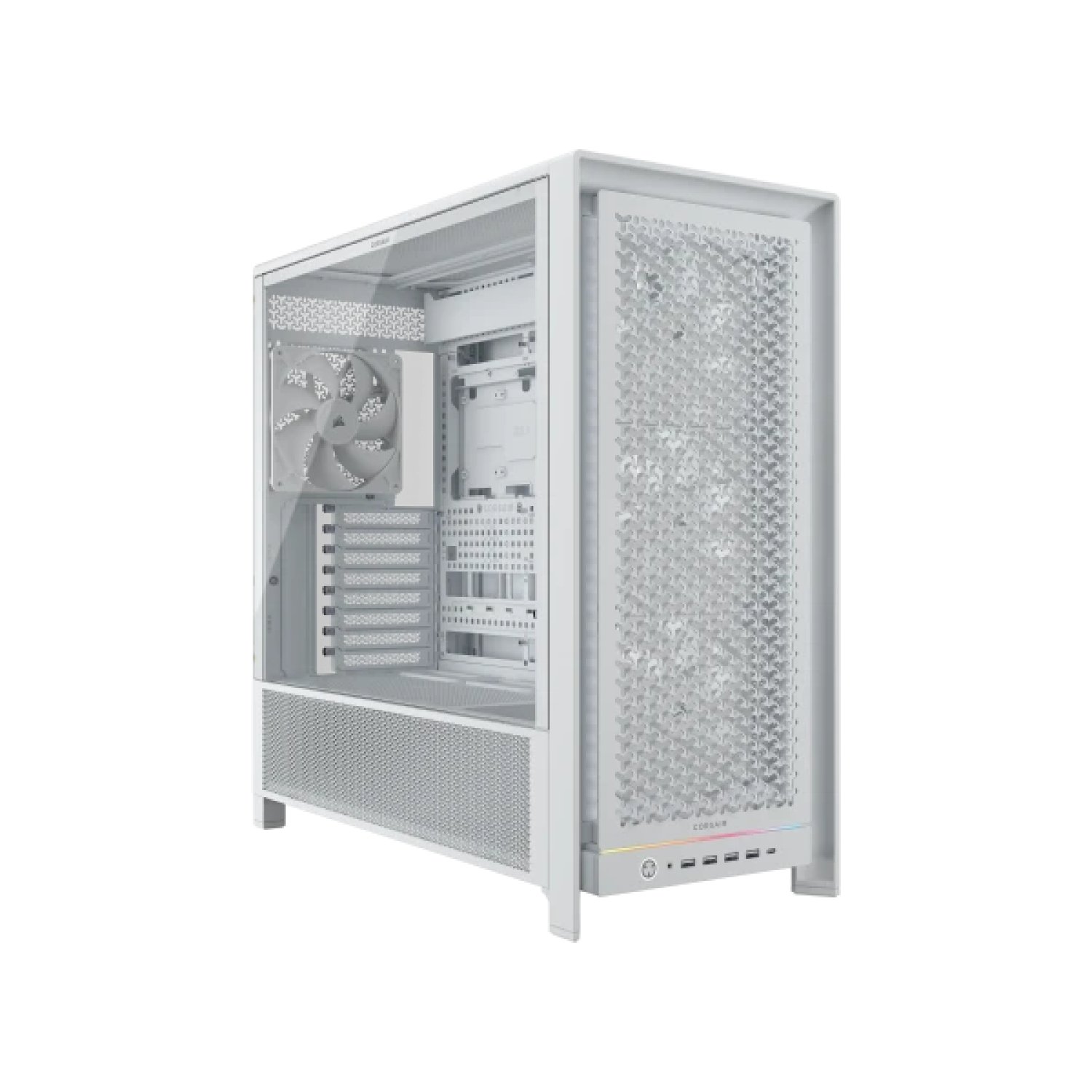 Corsair Frame 5000D RS · Midi Tower · Blanco · Cristal Templado