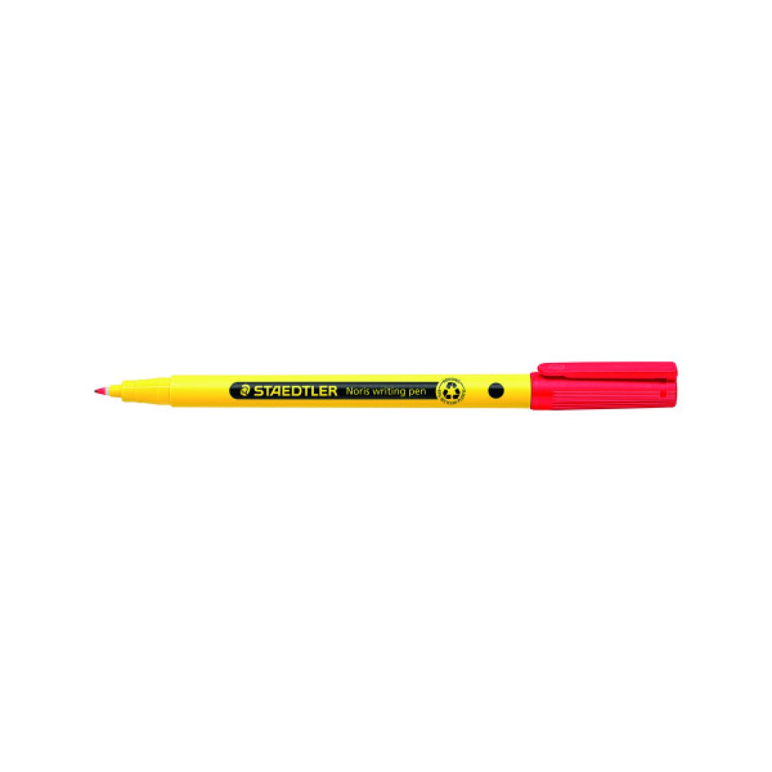 Staedtler Fineliner 307 · Rotulador Rojo · Punta Fina · Trazo Preciso