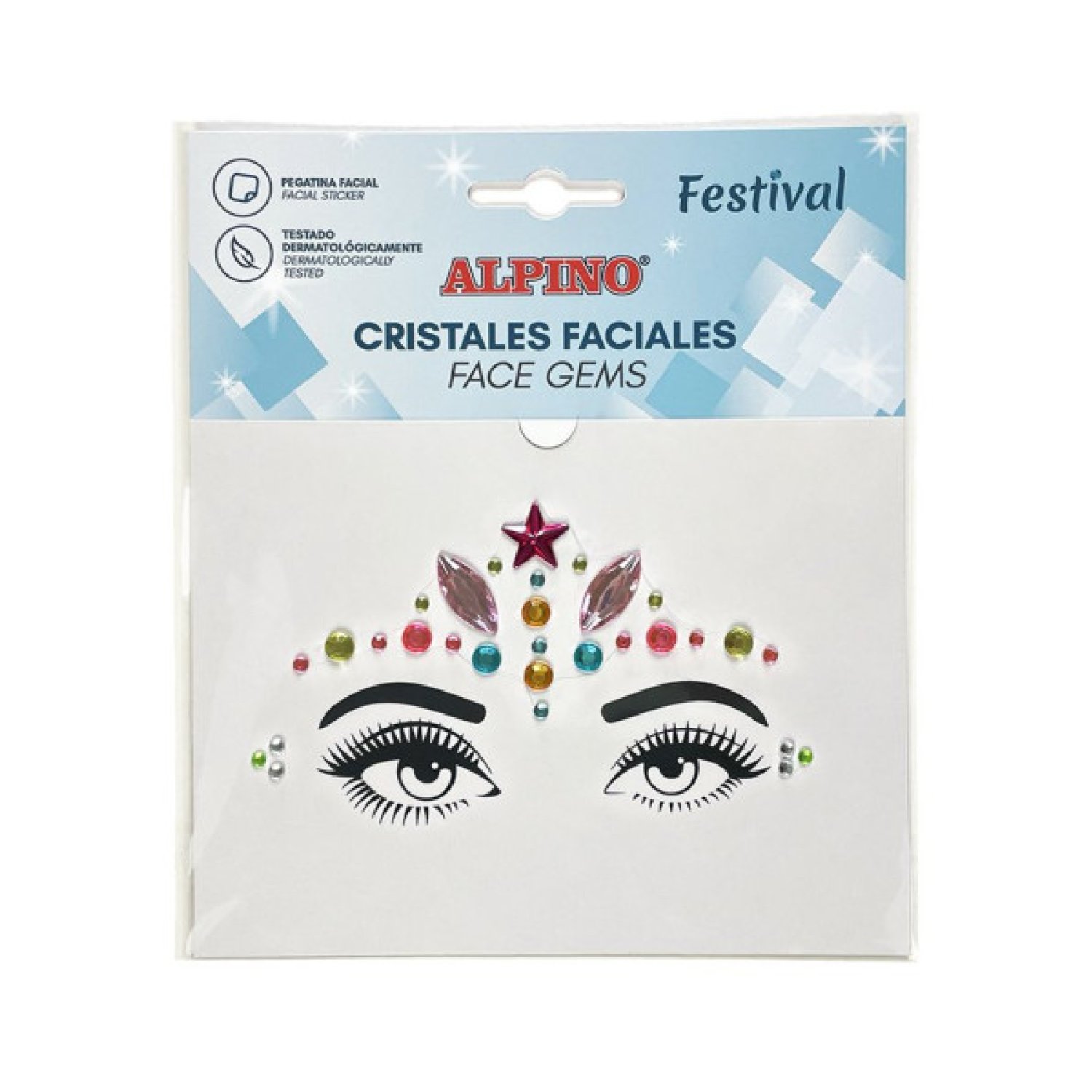 Alpino Gemas Faciales Adhesivas Festival