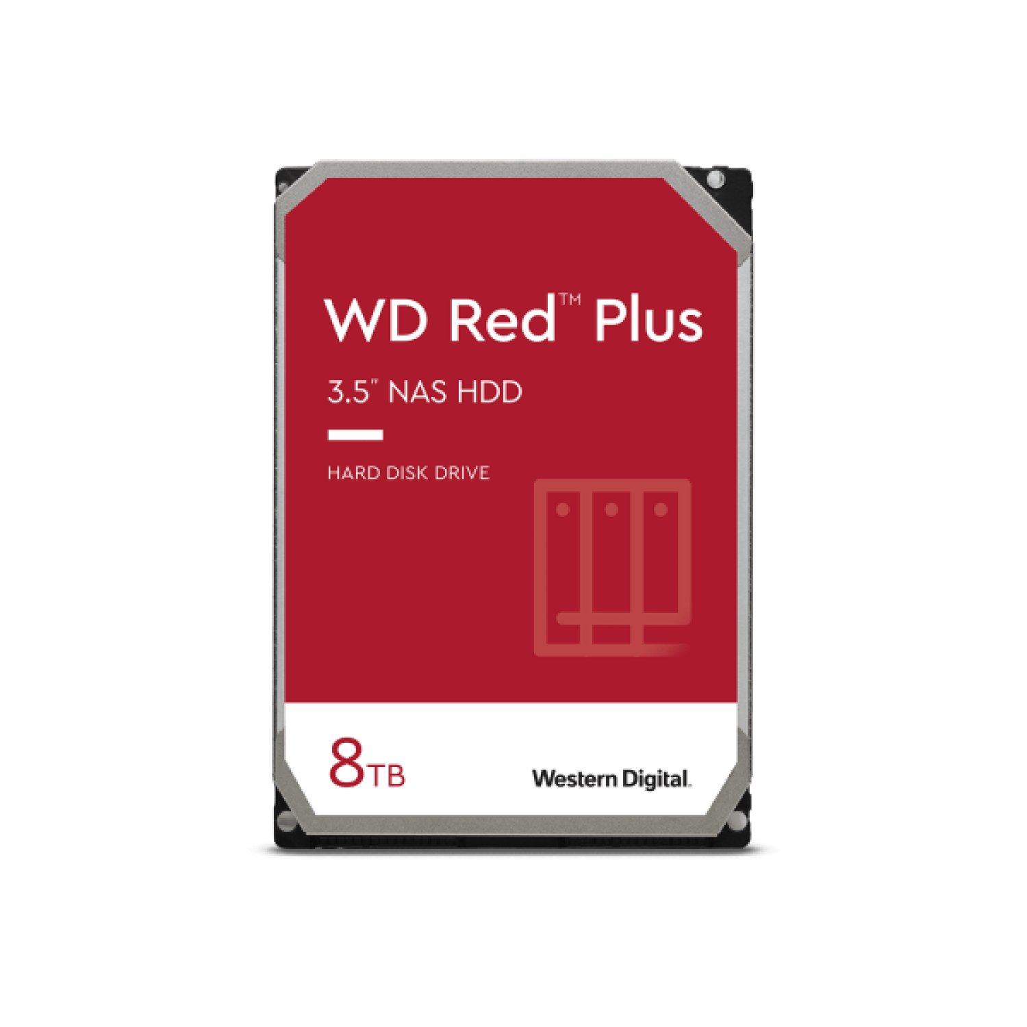 Western Digital WD Red Plus · 8TB · 3.5" SATA · NAS