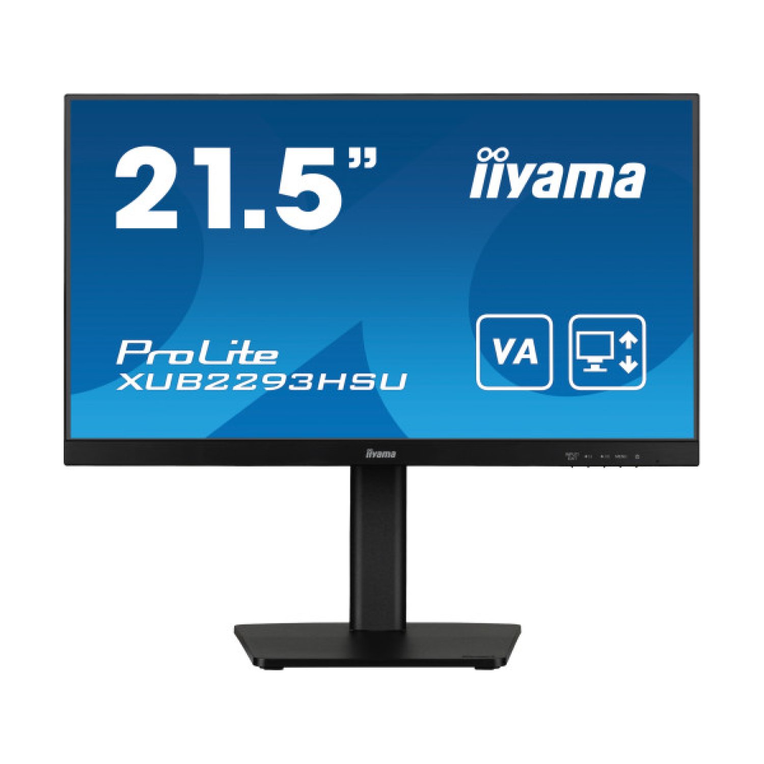 iiyama Monitor IPS · 21,5" · 100Hz · USB Hub · Soporte Ajustable en Altura