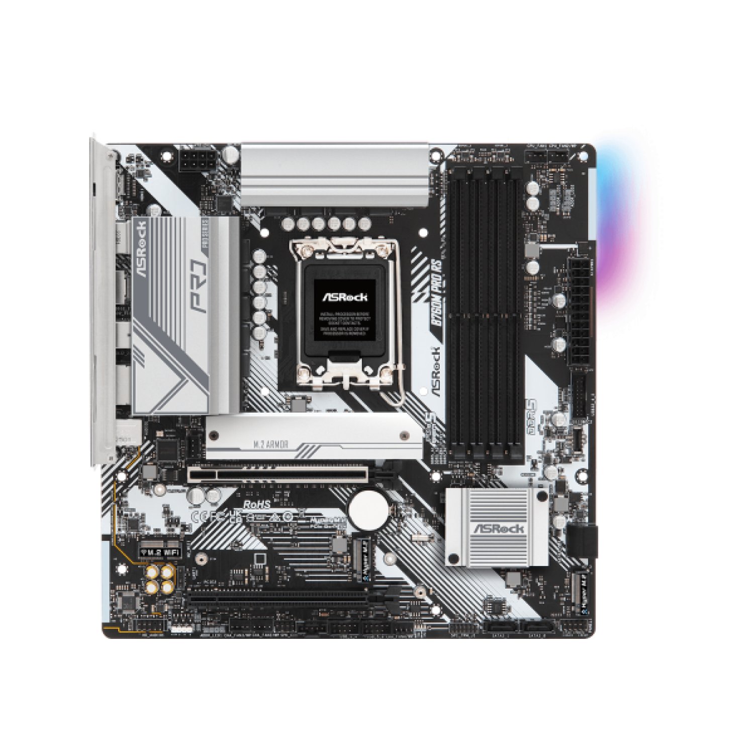 ASRock B760M Pro RS · Placa Base Intel · LGA 1700 · Micro ATX · B760