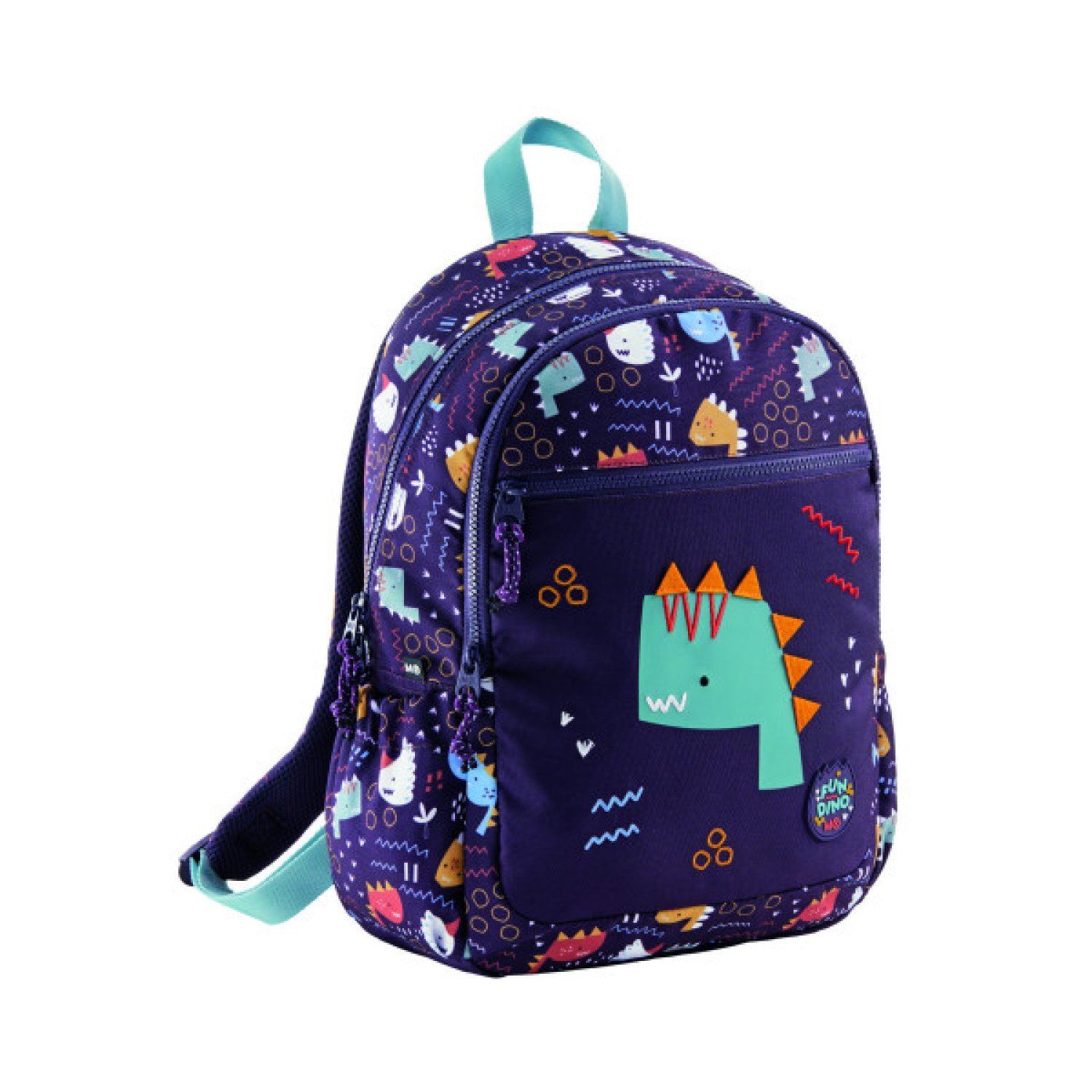 Miquelrius Mochila Triple Lisboa · Reciclada · Dino · Compartimento Portátil