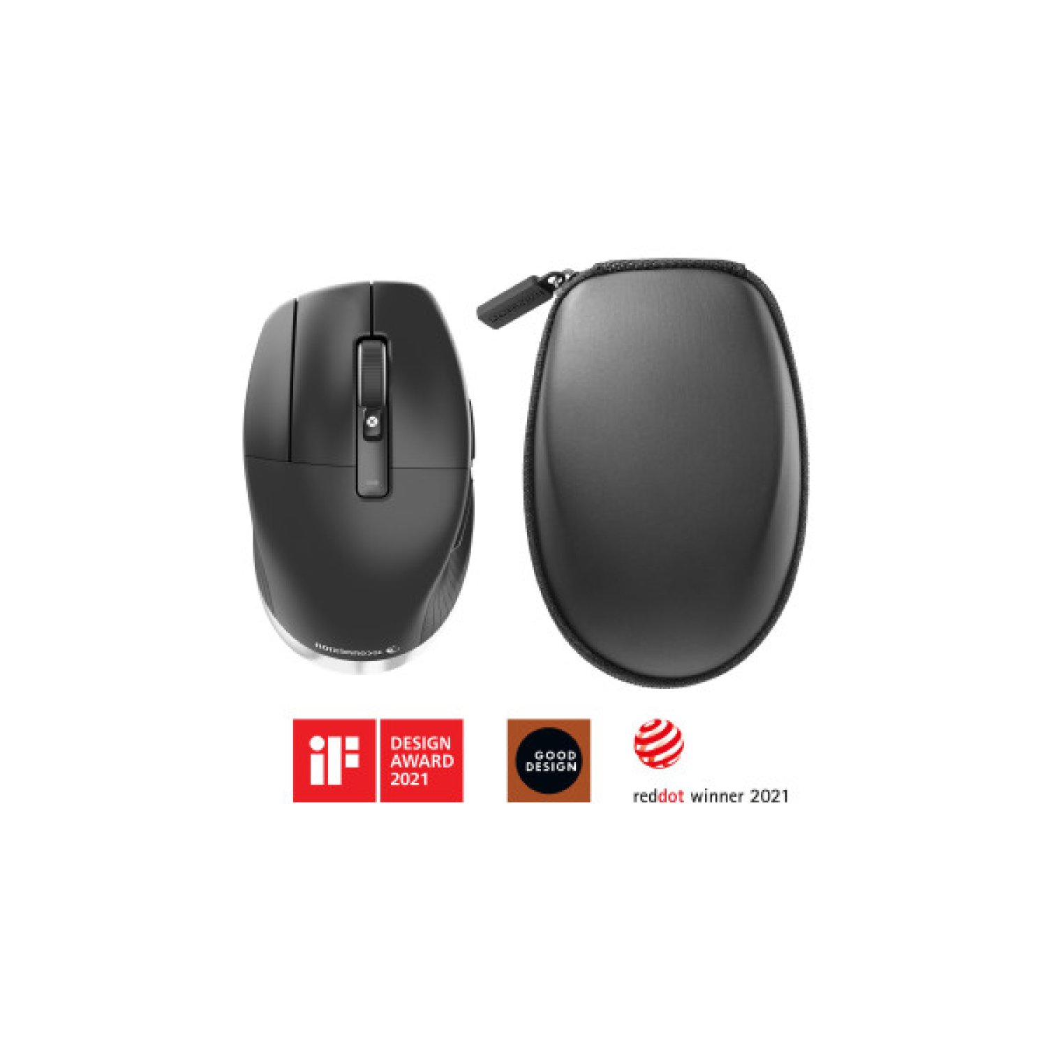 3DConnexion CadMouse Pro · Ratón Inalámbrico · Para Zurdos · Diseño Ergonómico