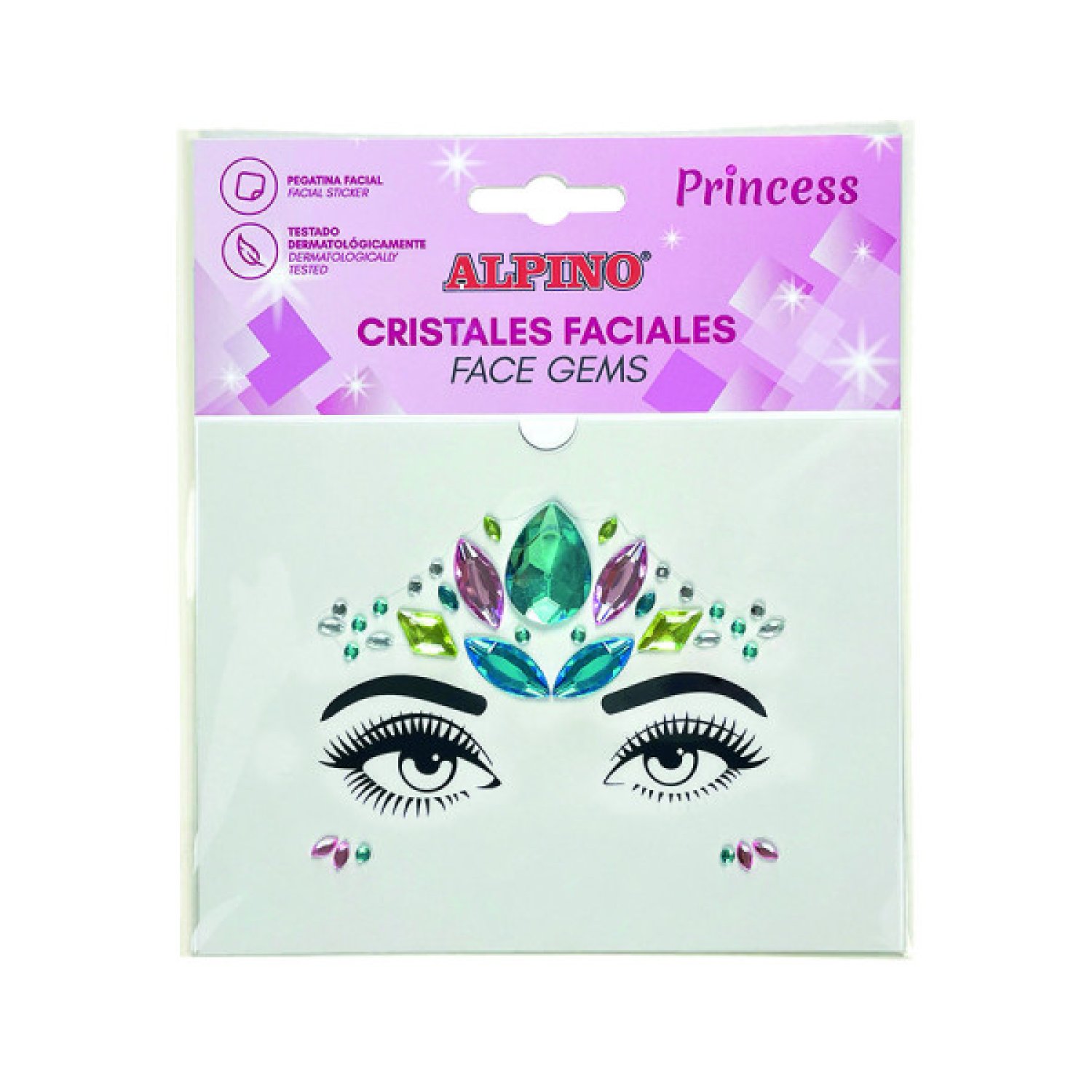 Alpino Gemas Faciales Adhesivas · Princess · Manualidades Infantiles