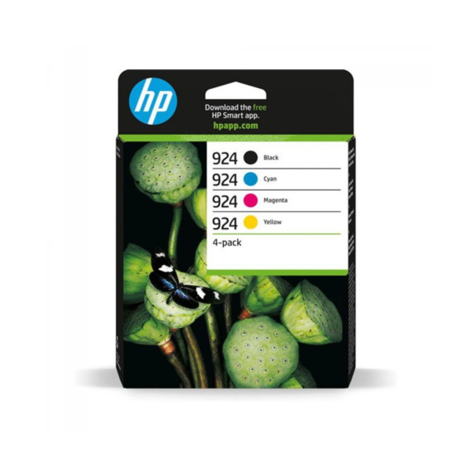 HP 924 · Pack 4 Cartuchos · CMYK · Impresora