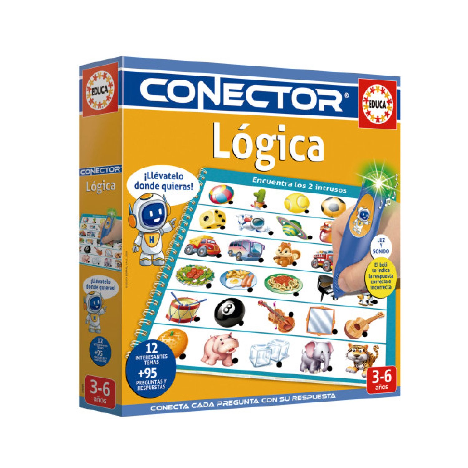 Educa Borrás · Juego de Lógica · Conectores · Educativo