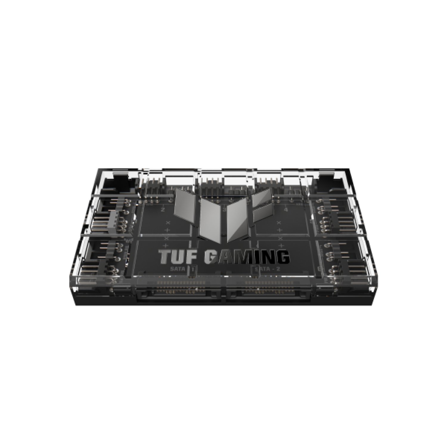 ASUS TUF Gaming · Hub Controlador ARGB PWM · Gestión de Ventiladores