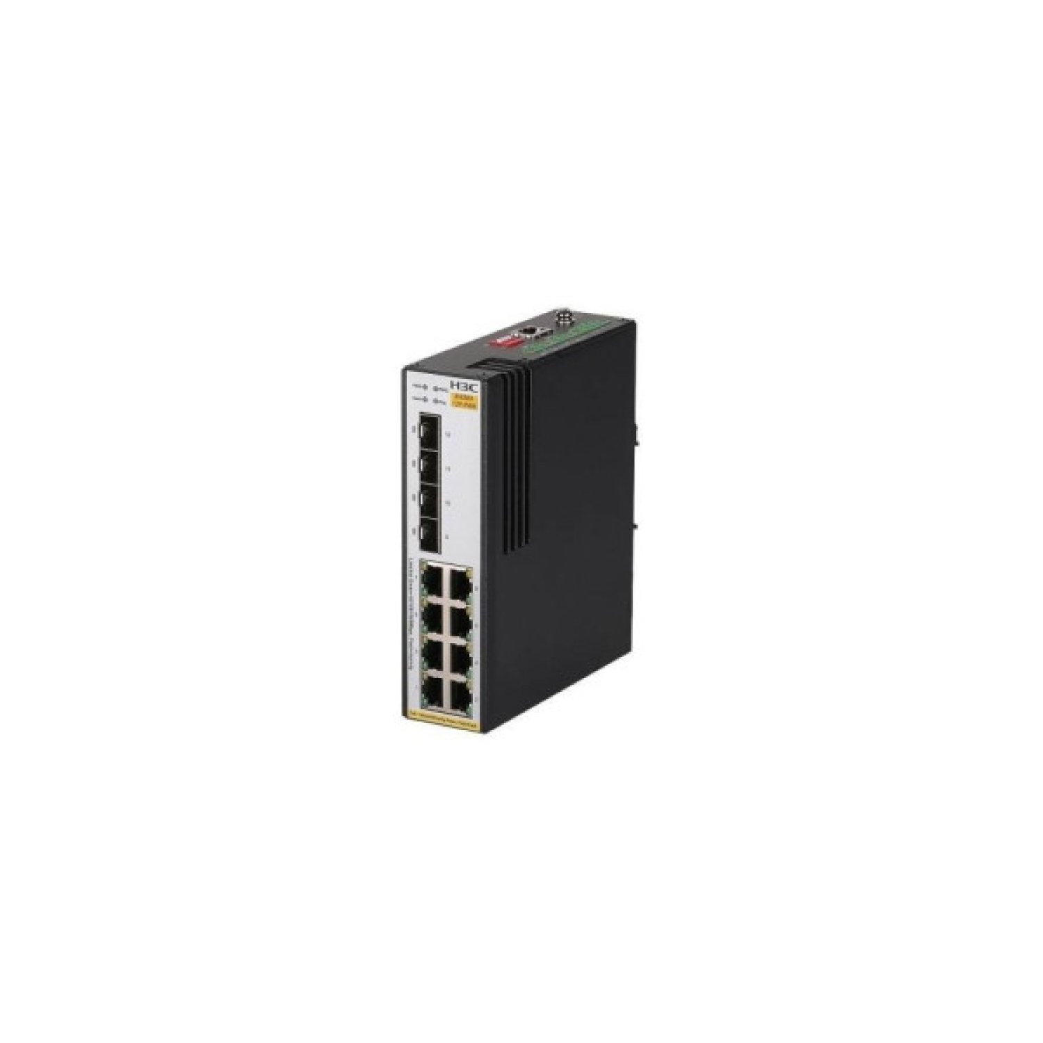 H3C IE4300-12P-PWR · Switch Industrial L2 · 12 Puertos · 8x10/100Mbps · PoE