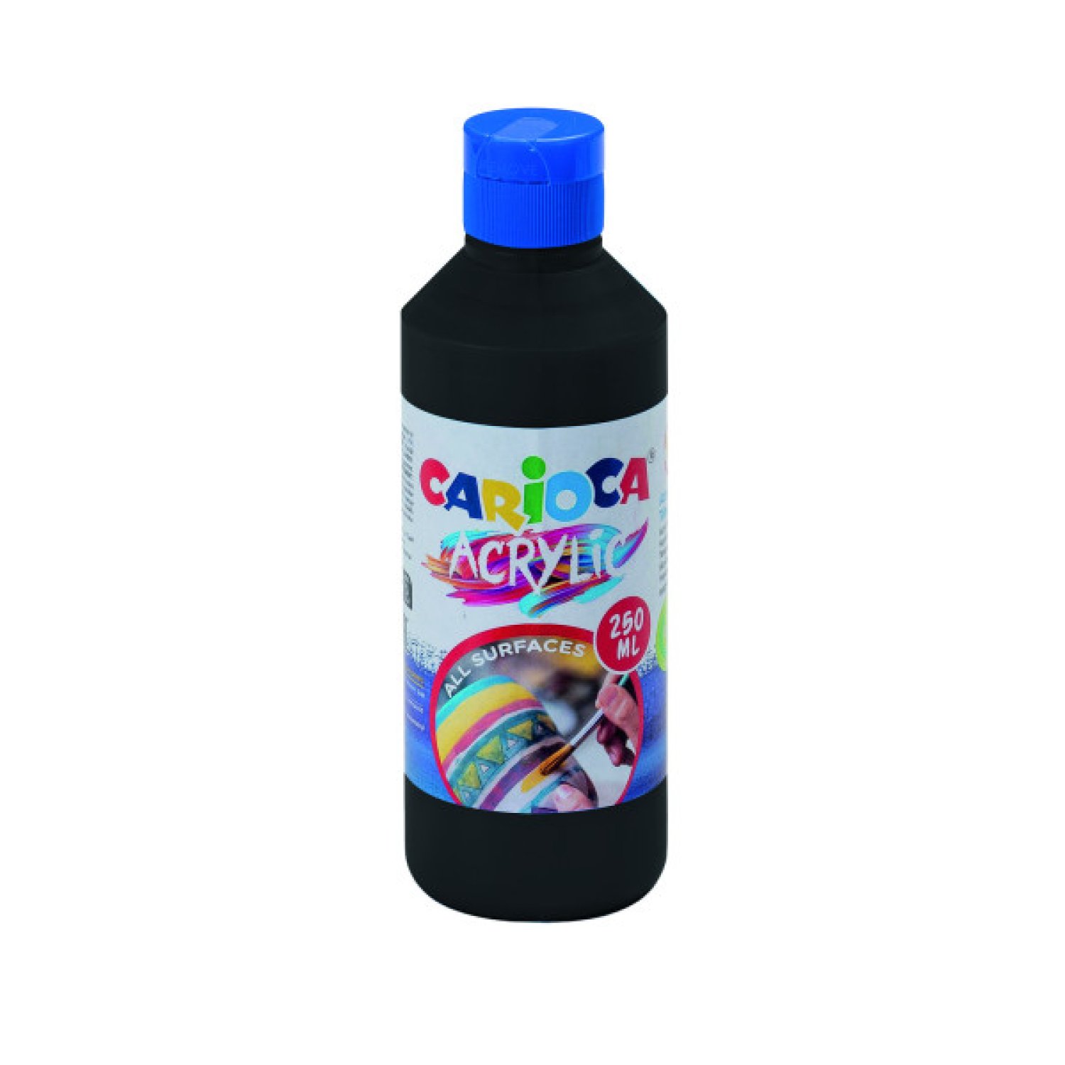 Carioca · Pintura Acrílica · Negro · 250 ml