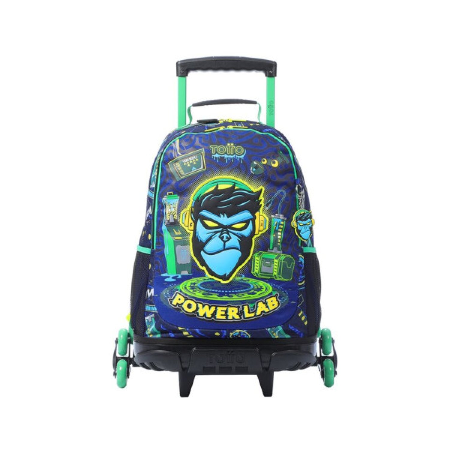 Totto · Mochila Morral Kong Lab L · 3 Ruedas · Compartimento Portátil
