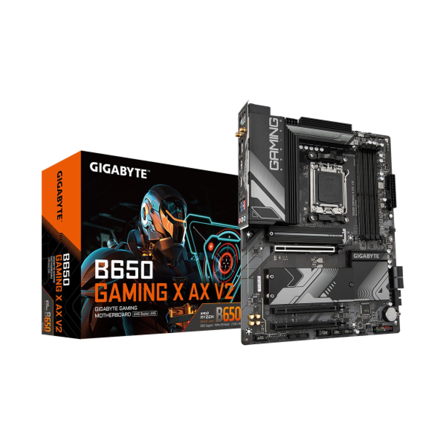 Gigabyte B650 Gaming X AX V2 · Placa Base AM5 · ATX · AMD B650