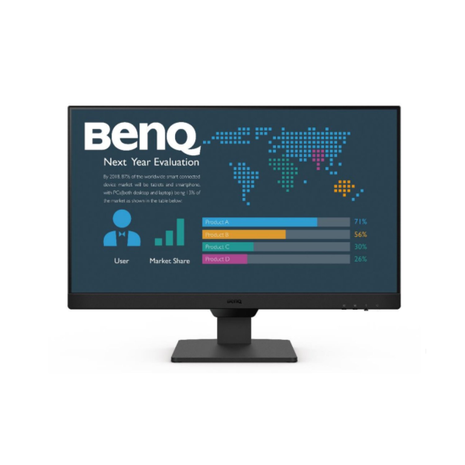 BenQ BL2490 · Monitor 23,8" · Full HD 1920x1080 · IPS · Diseño Profesional