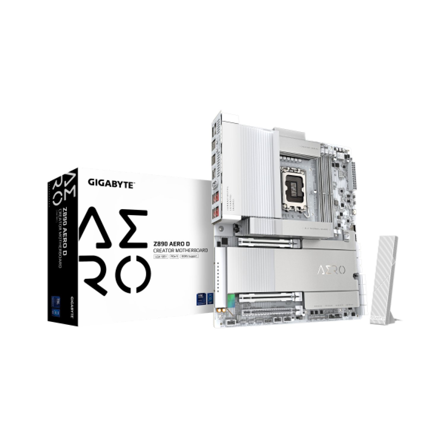 Gigabyte Z890 Aero D · Placa Base Intel Core Ultra · DDR5 9500MHz · PCIe 5.0 · Wi-Fi 7 · Thunderbolt 5