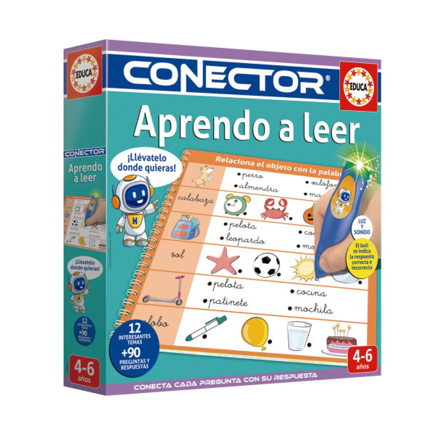 Educa Borrás · Juego Educativo de Conectores · 20086