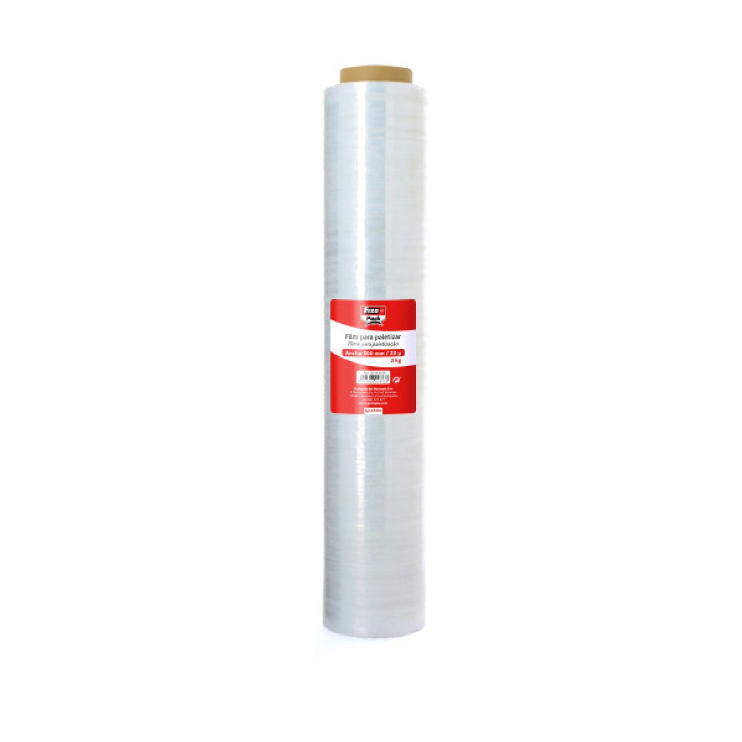 Fixo · Film Plástico · 23 micras · 50cm ancho · 2kg · Transparente