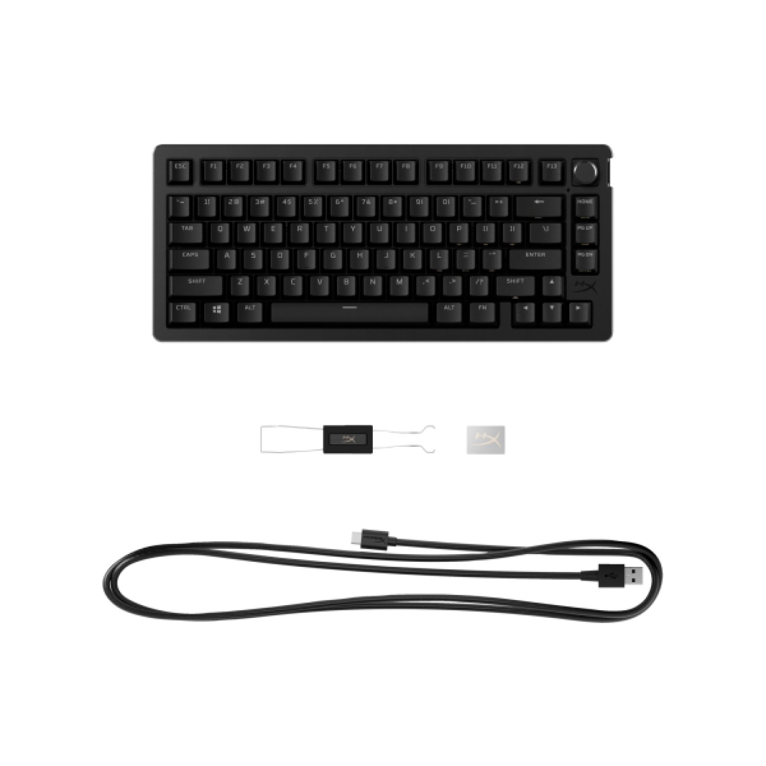 HyperX Alloy Rise 75 · Teclado Gaming Mecánico · RGB · Inalámbrico