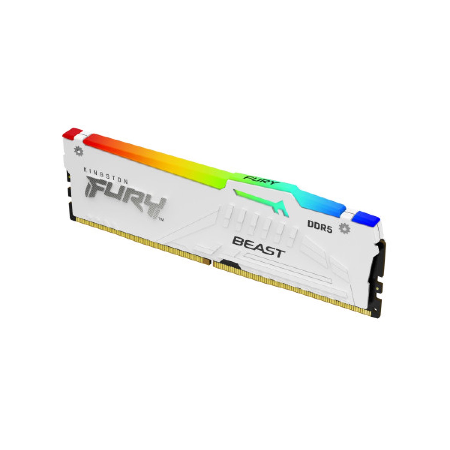 Kingston Fury Beast White · 16GB DDR5 · 6000MT/s · CL30 · RGB