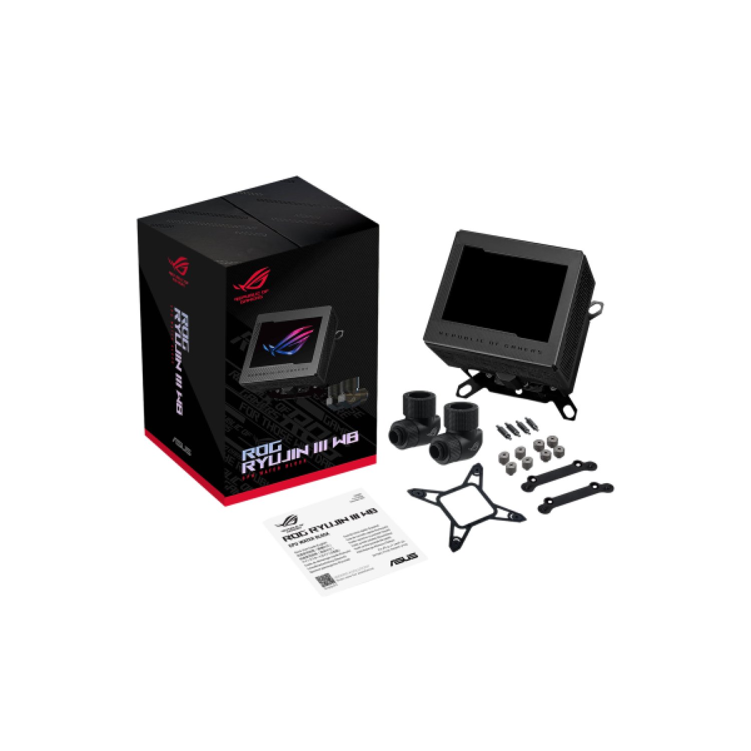 ASUS ROG Ryujin III WB · Bloque de Agua · Refrigeración Líquida de Alto Rendimiento