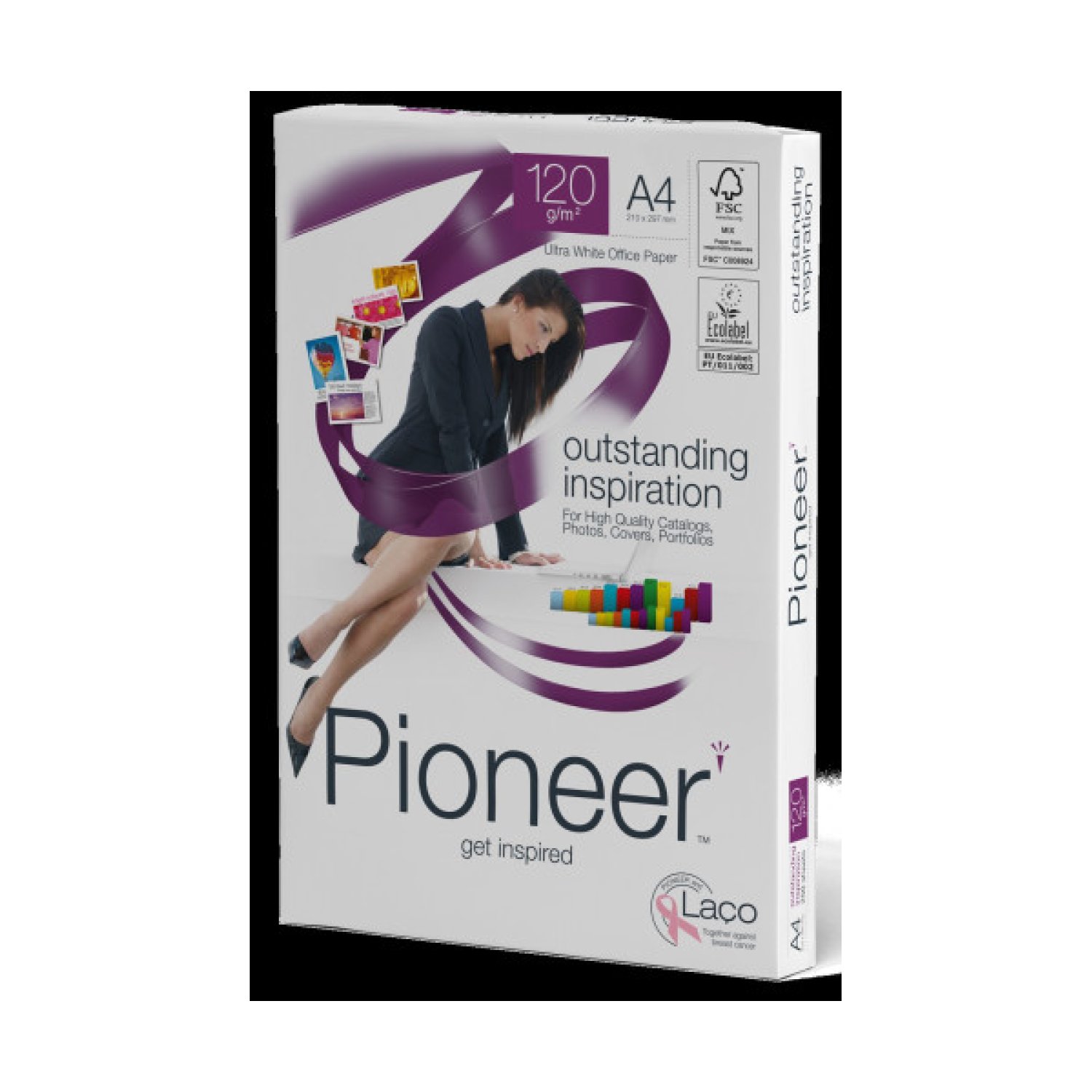 Navigator · Papel Premium A4 · 250 hojas · 120 gr · Blancura Outstanding