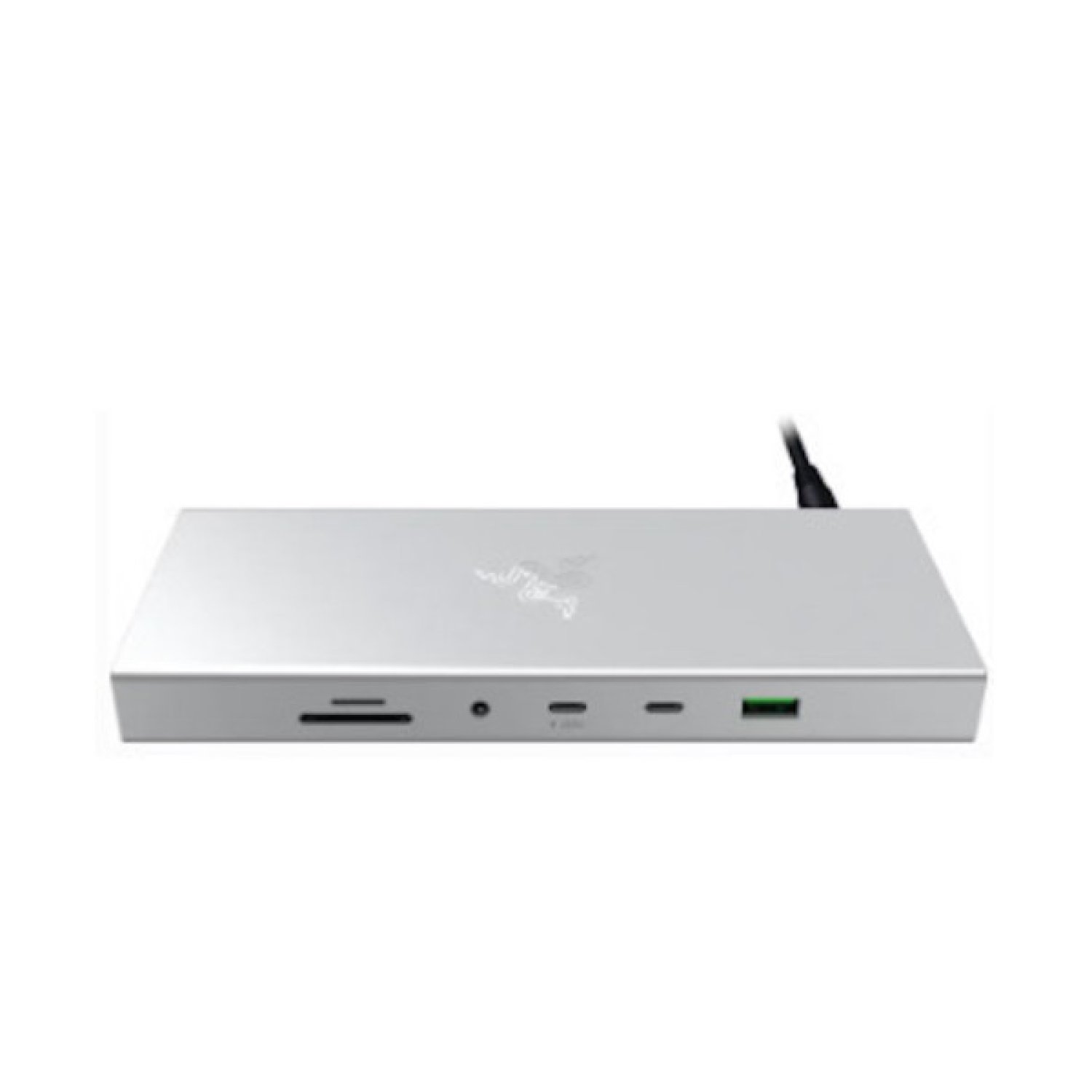 Razer USB 4 Dock Mercury · Estación de Carga · Multiconexión Rápida