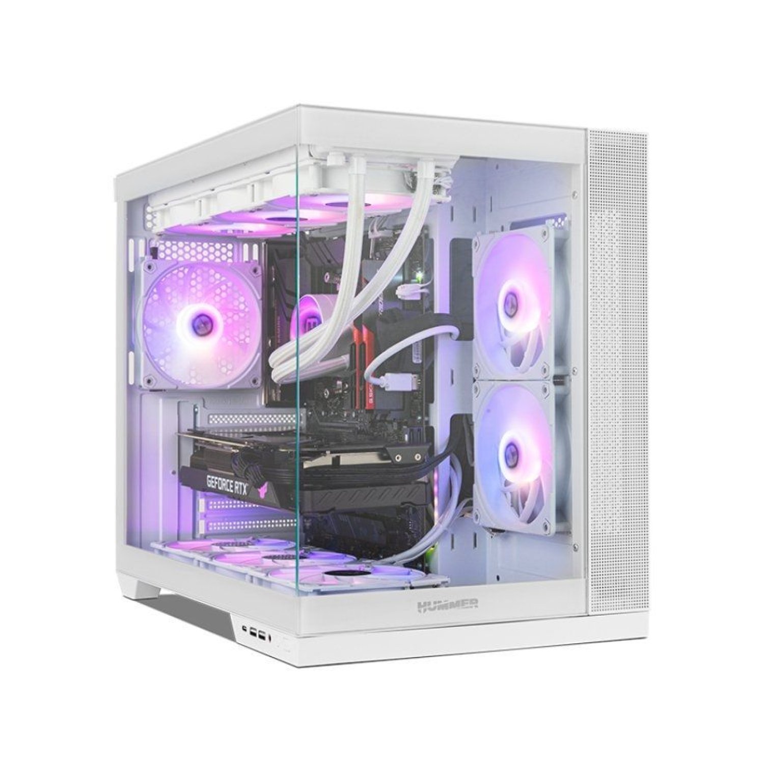Nox Hummer Astra Neo · Caja Gaming Semitorre · Blanca · ATX