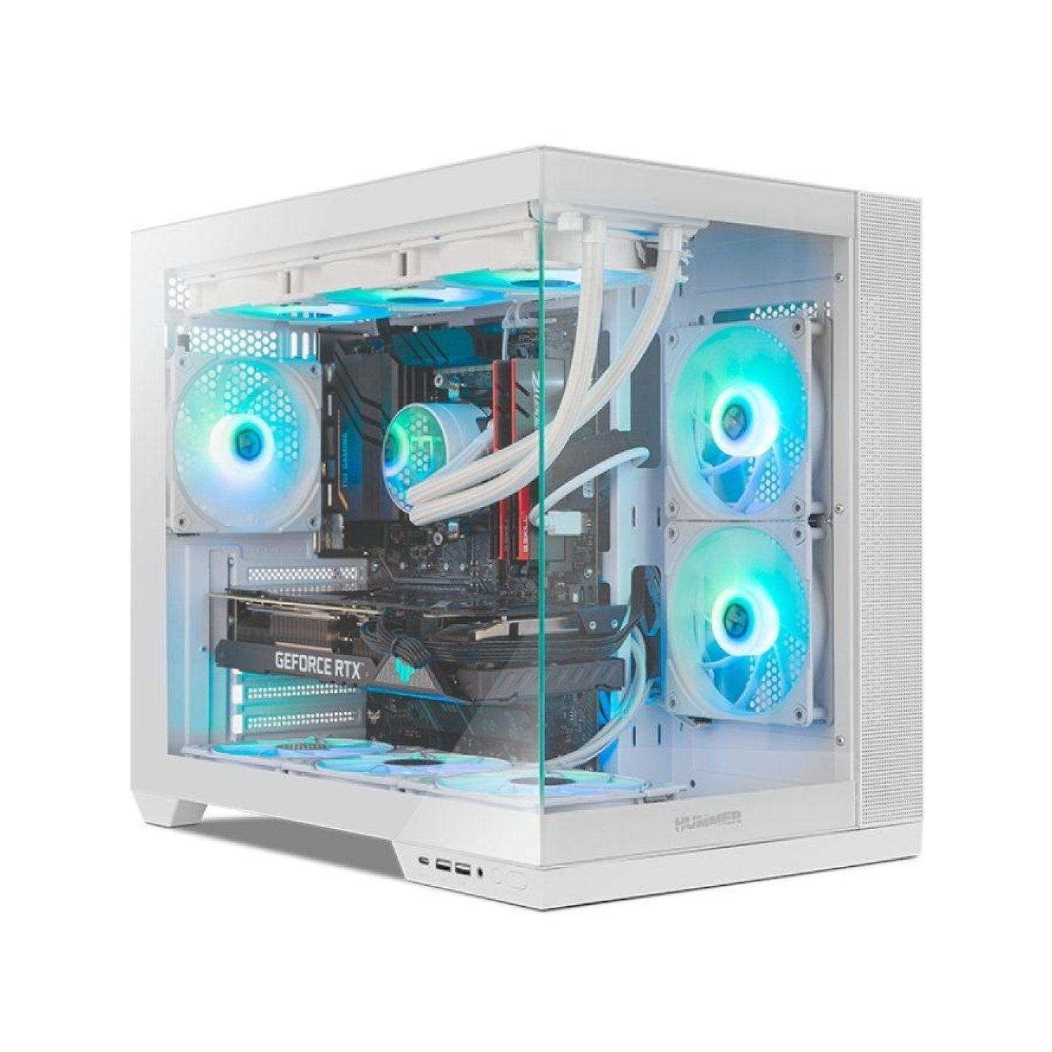 Nox Hummer Astra Neo · Caja Gaming Semitorre · Blanca · ATX