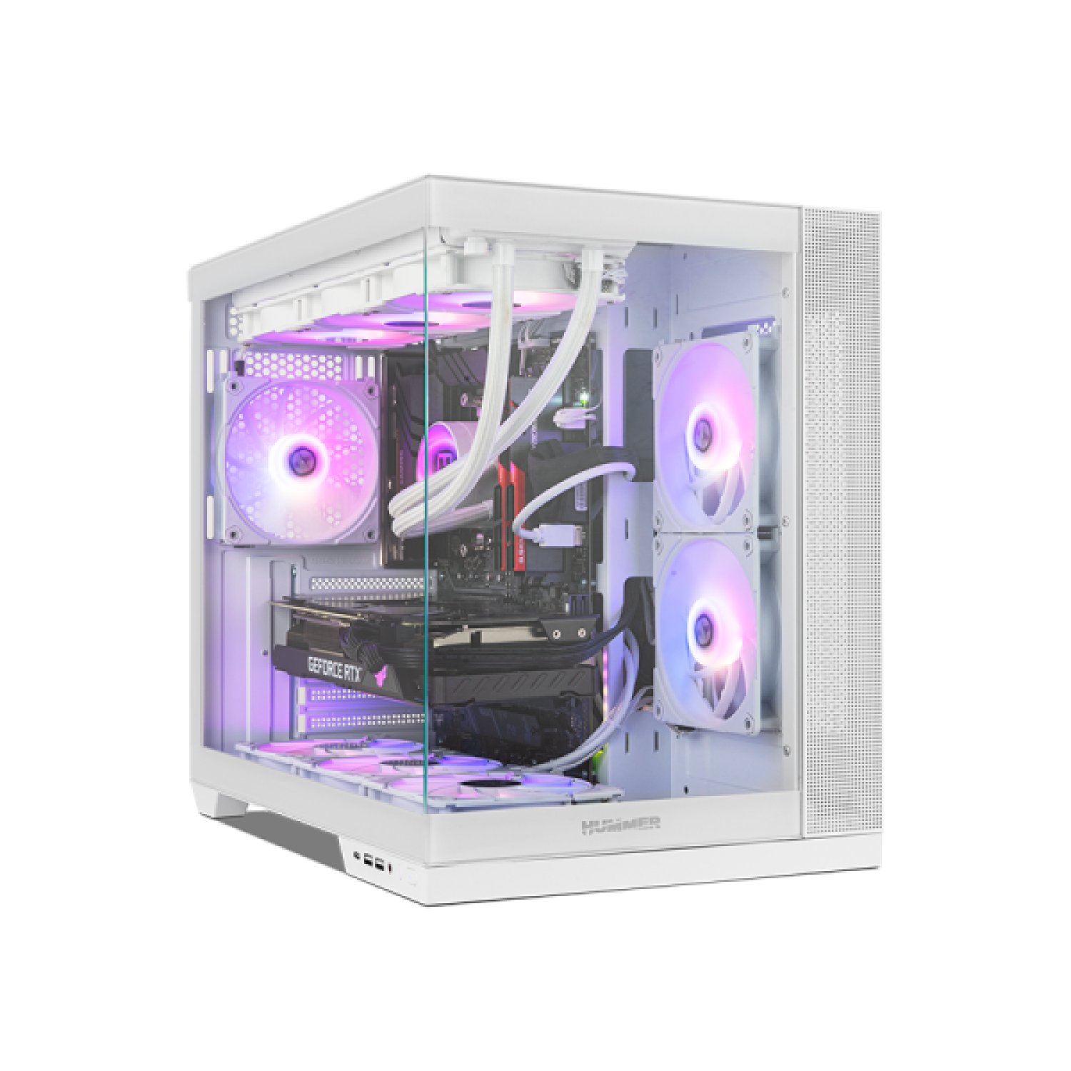 Nox Hummer Astra Neo · Caja Gaming Semitorre · Blanca · ATX
