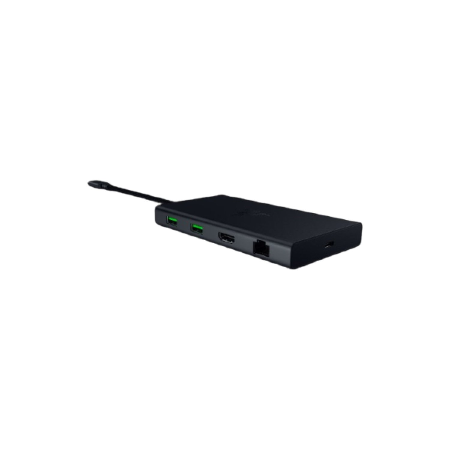 Razer USB-C Dock · Carga y Transferencia · USB 3.2 Gen 1 · Negro