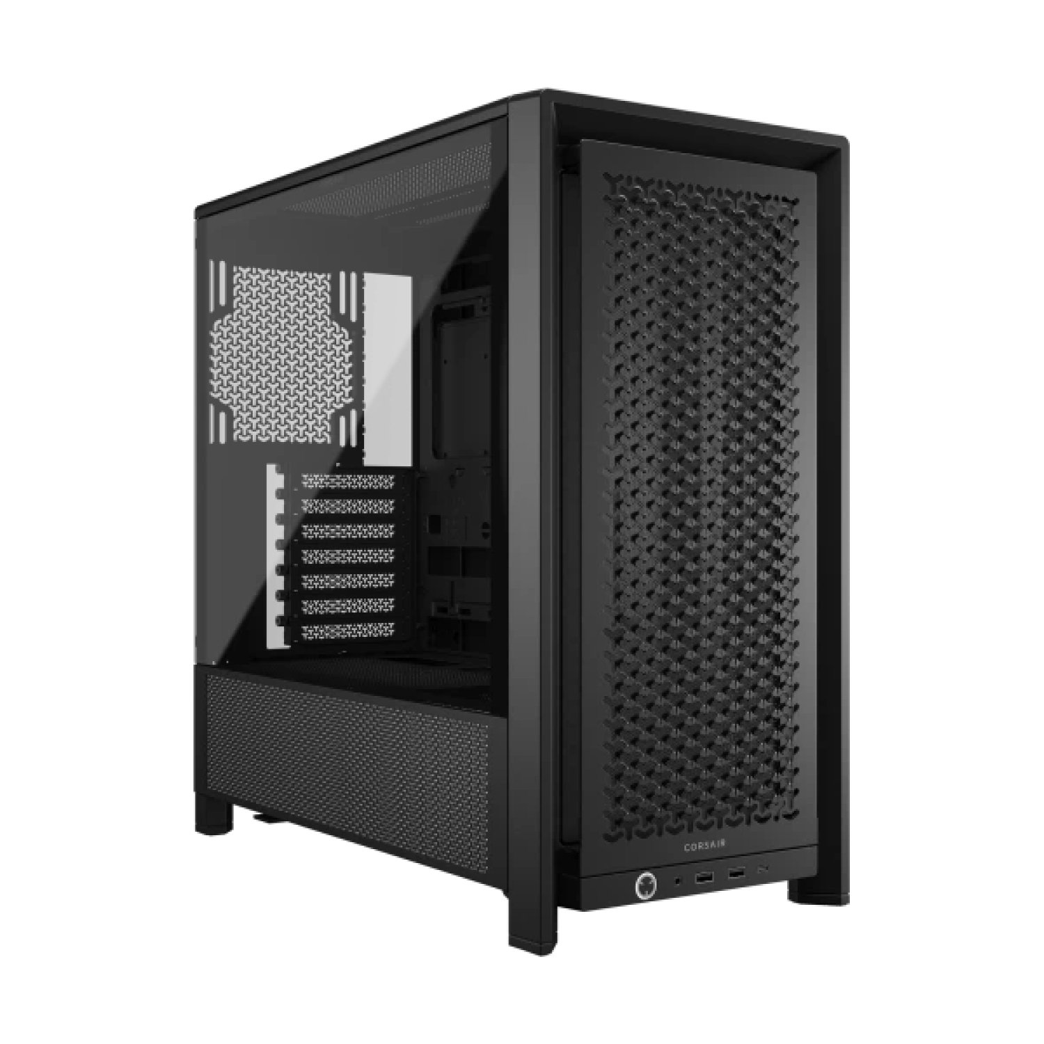 Corsair Frame 4000D · Midi Tower · Cristal Templado · Negro