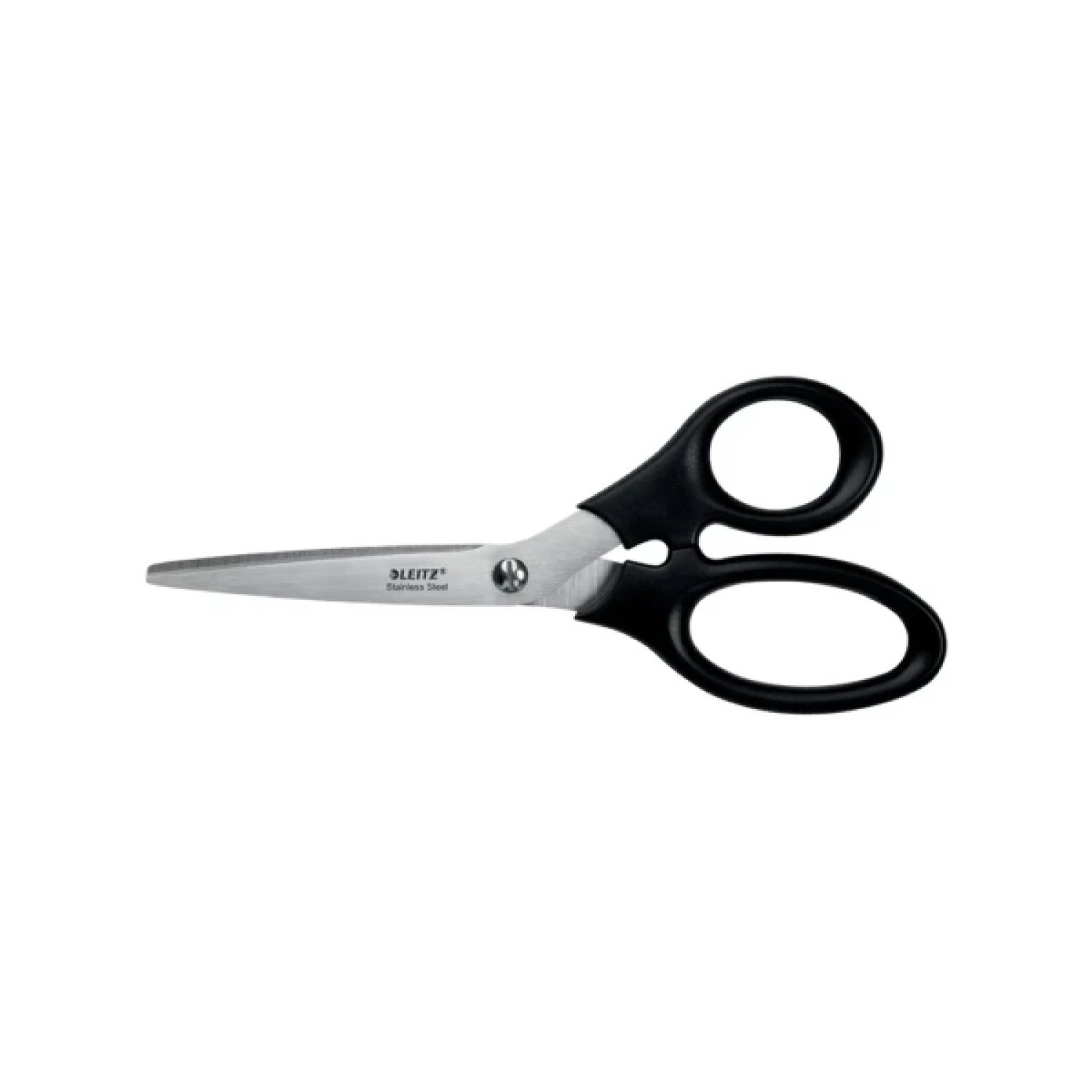 Leitz · Tijeras Acero Inoxidable · 185mm · Negras