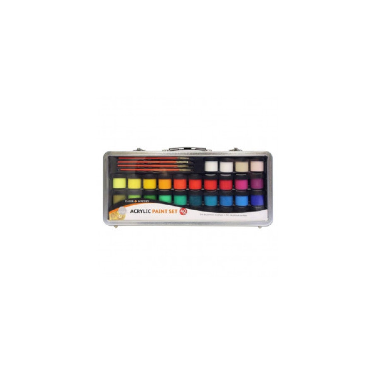 Daler Rowney Simply Color · Set Acrílico Starter · 40 Colores