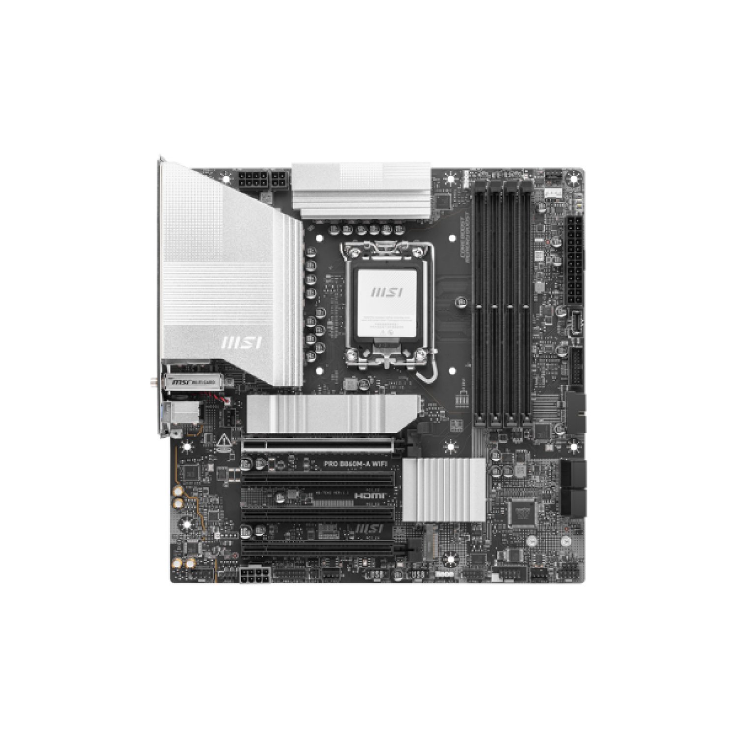 MSI PRO B860M-A WiFi · Placa Base · Intel B860 · LGA 1851 · Micro ATX · WiFi