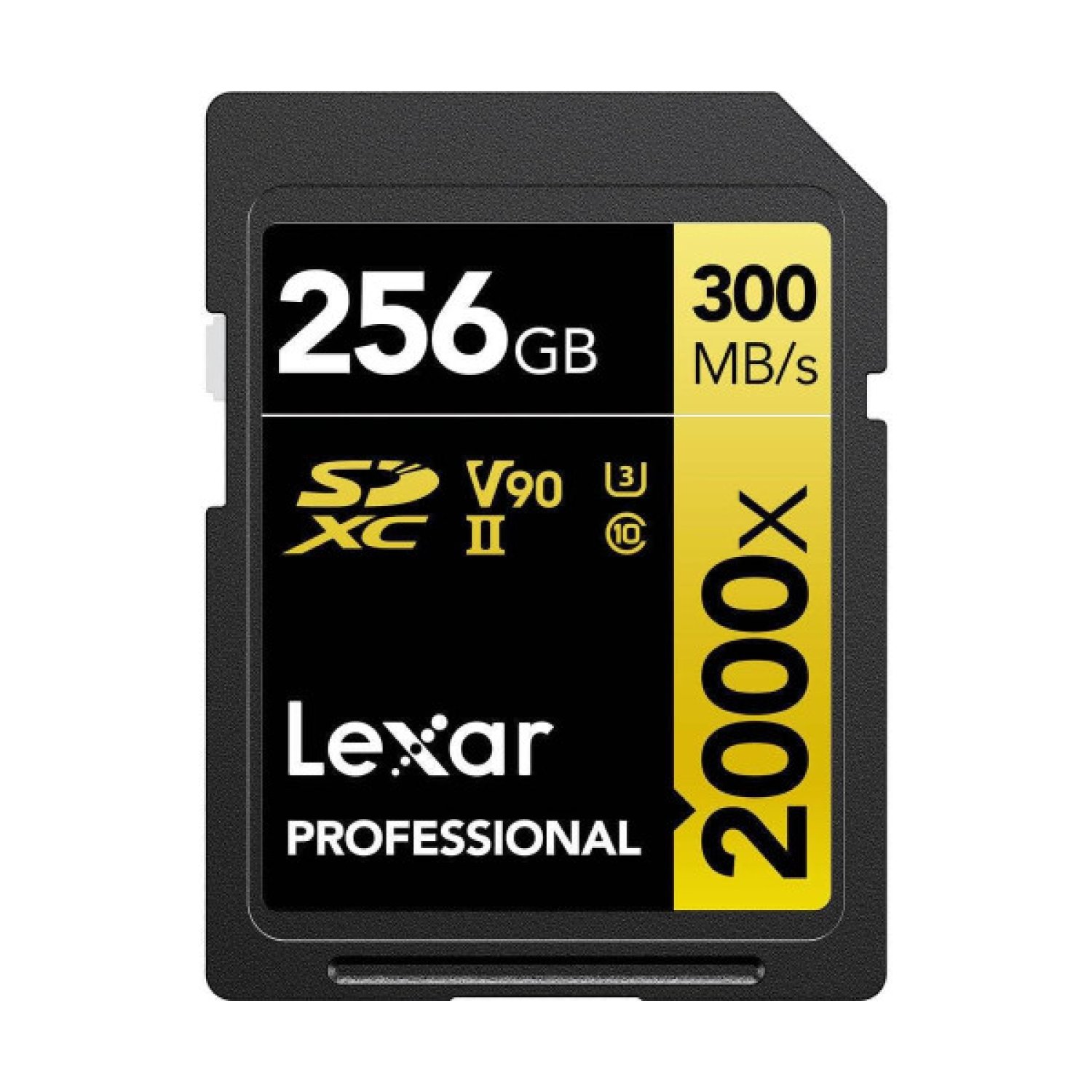 Lexar Professional 2000X · Tarjeta SDXC 256GB · UHS-II · 300MB/s lectura · V90 U3