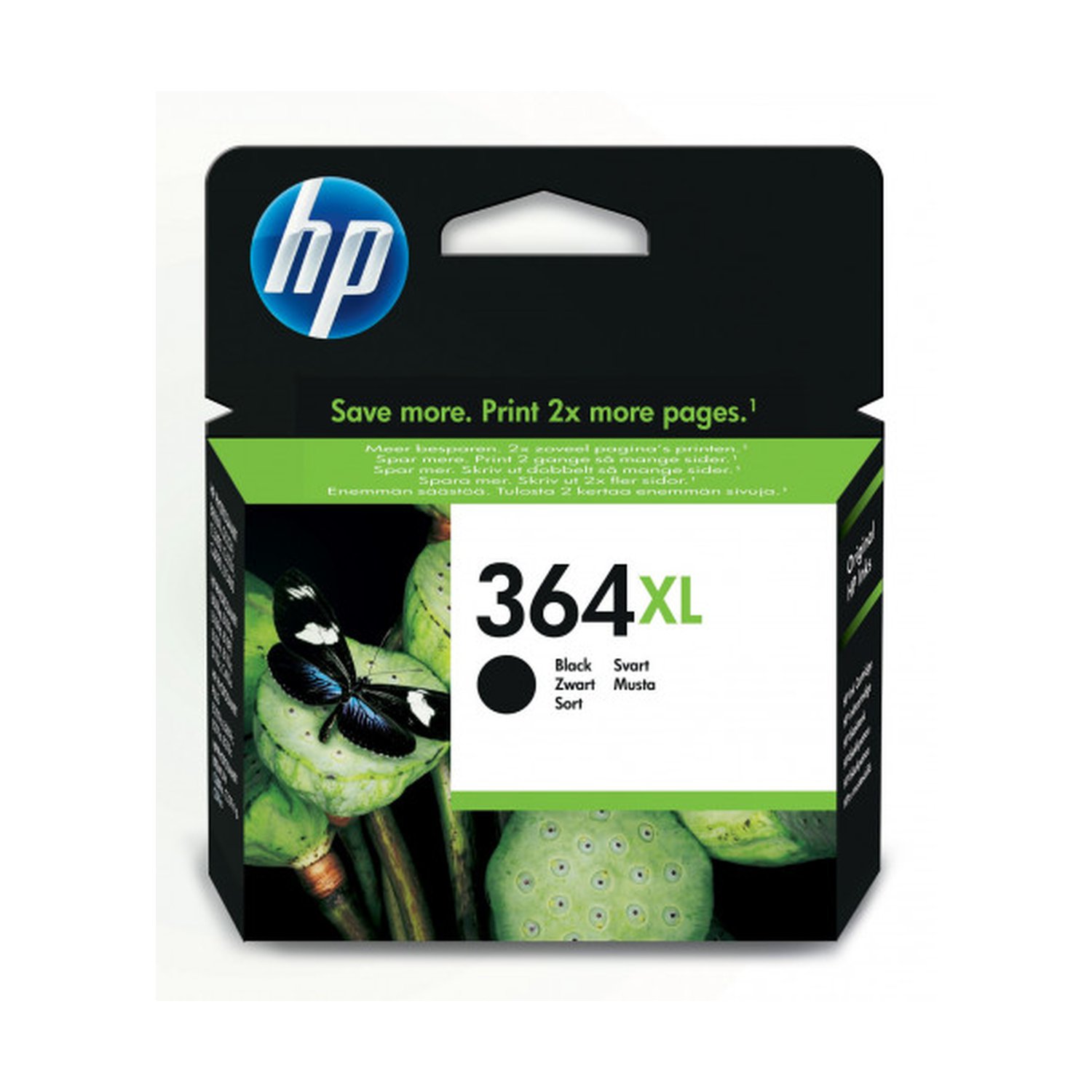 HP 364XL TINTA HP PHOTOSMART C6380/CN255B/PREMIUM W/B109A NEGRO HP364XL /CN684EE