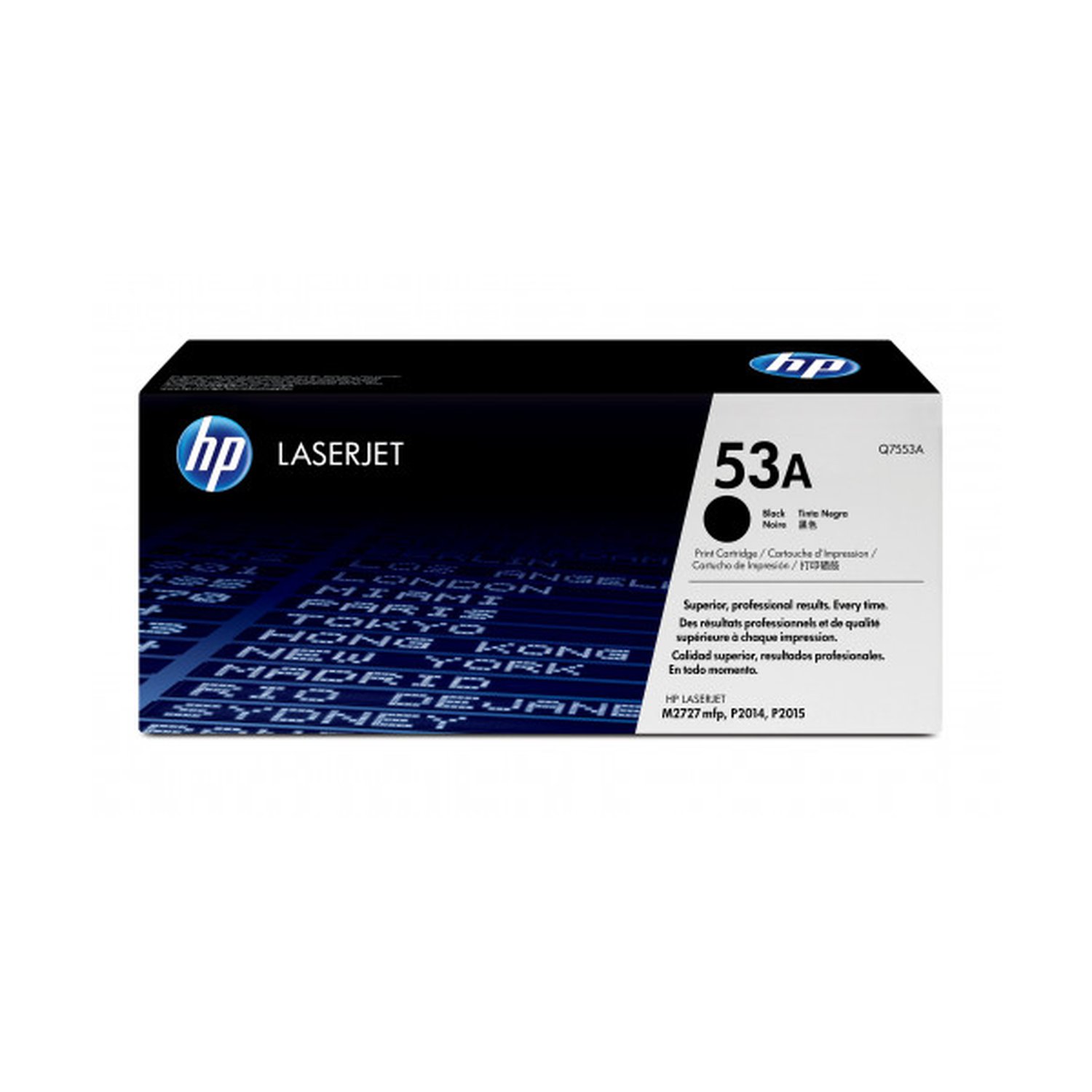 HP TONER NEGRO 3.000 PAG. LASERJET/2010/2014/2015/M2525/M2727/P2015N